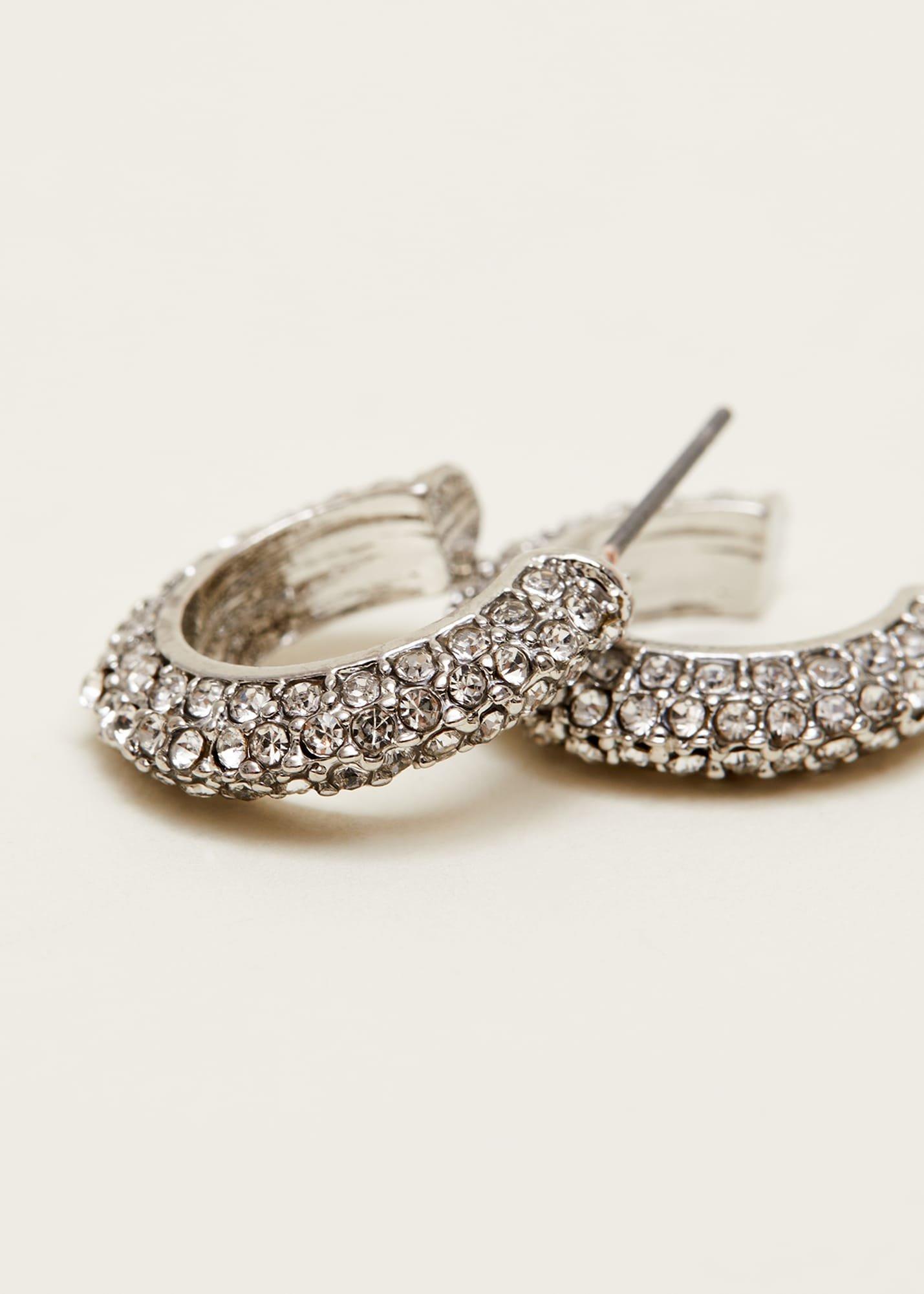 Sparkle Hoop Earrings
