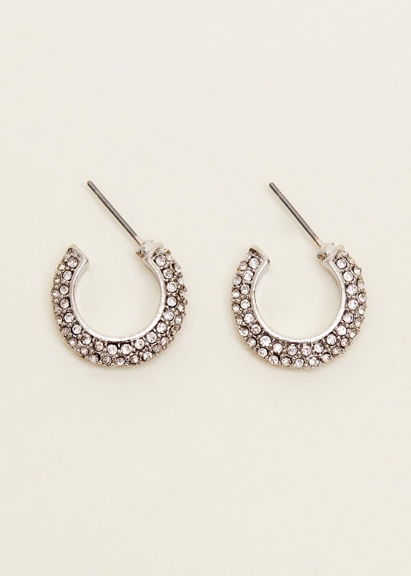 Sparkle Hoop Earrings