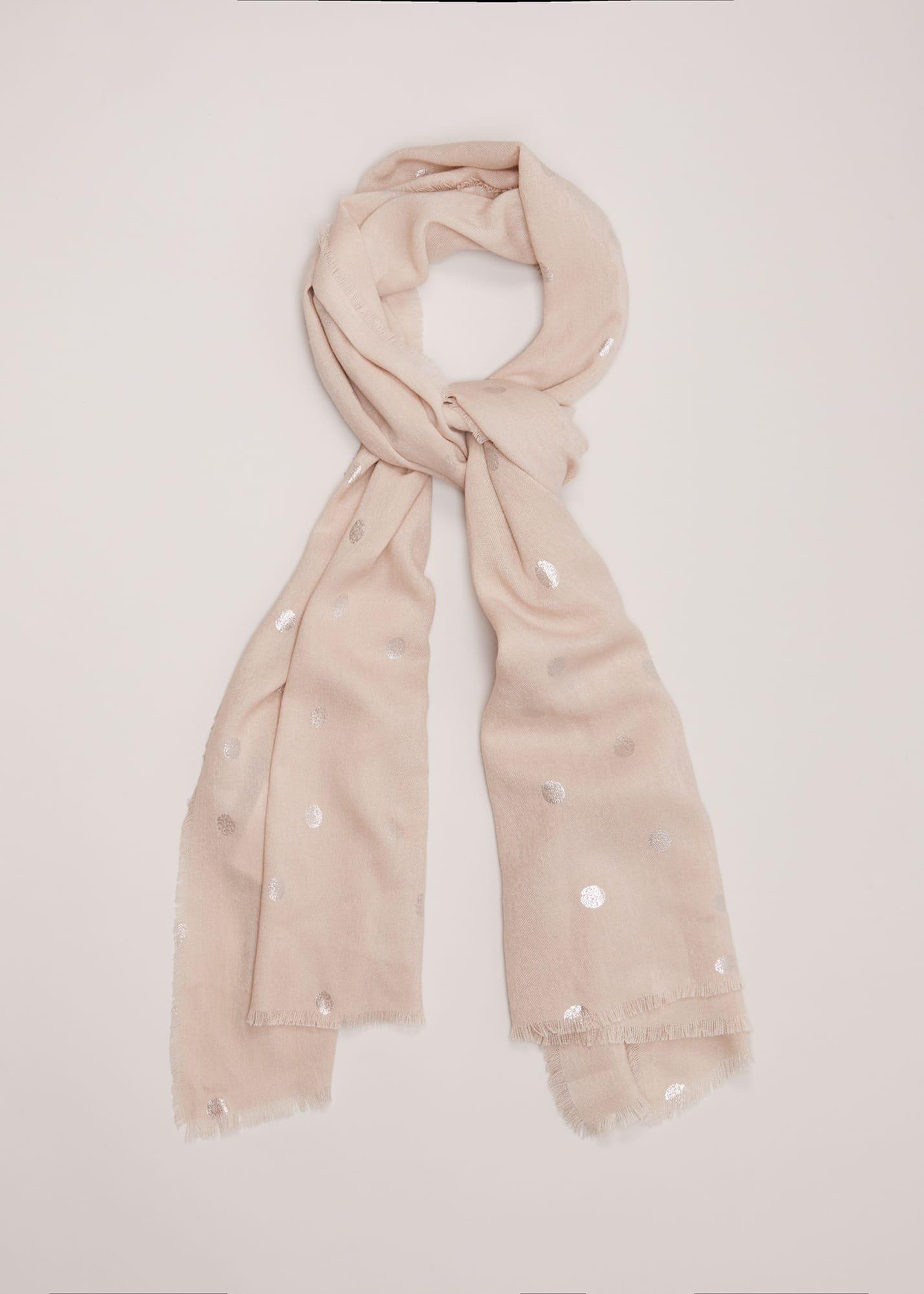 Foil Spot Scarf