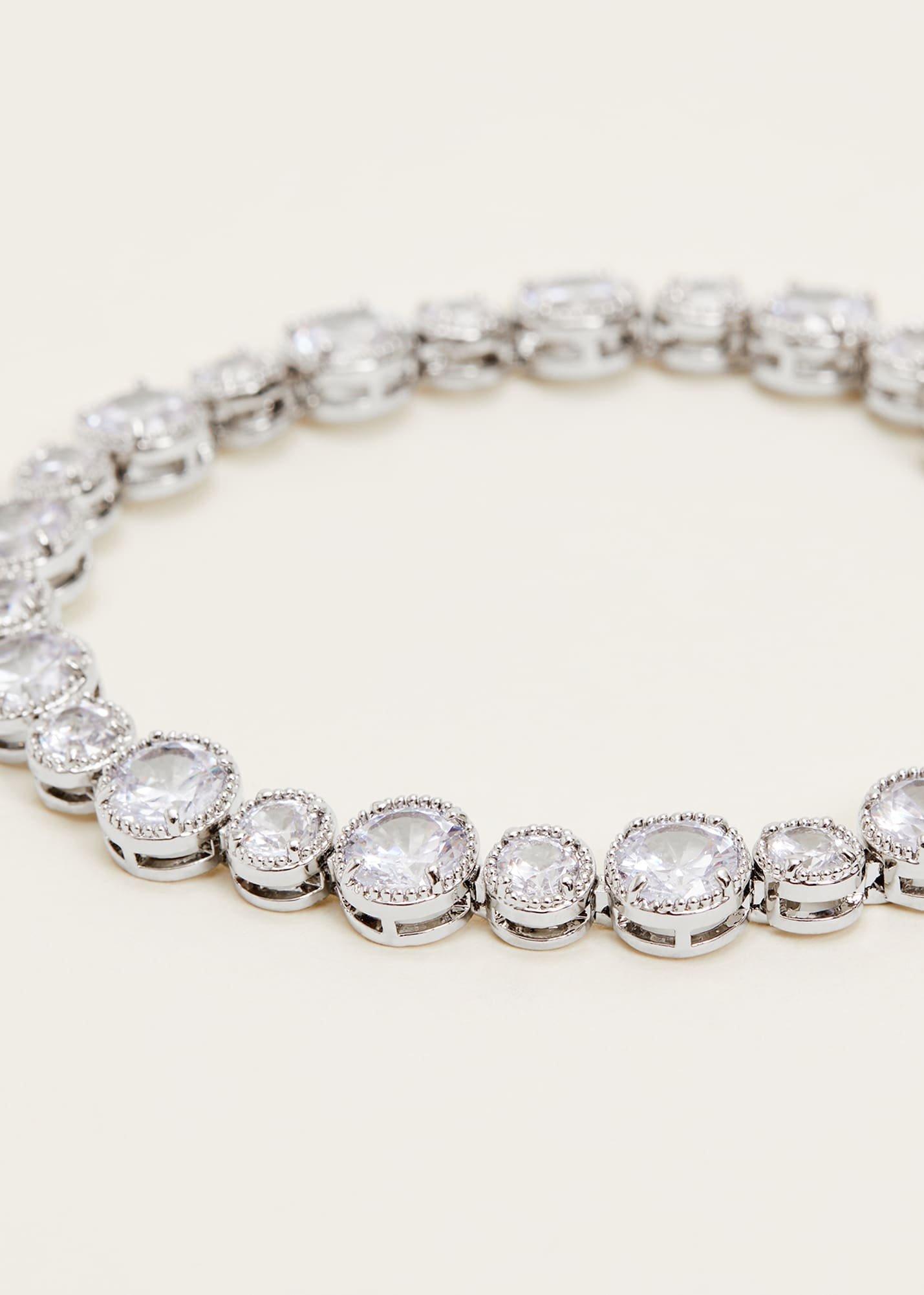 Silver Beaded Bracelet