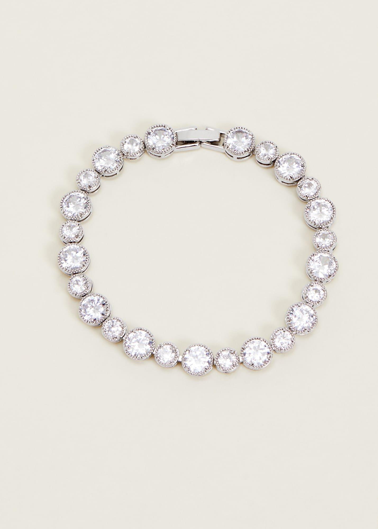 Silver Beaded Bracelet