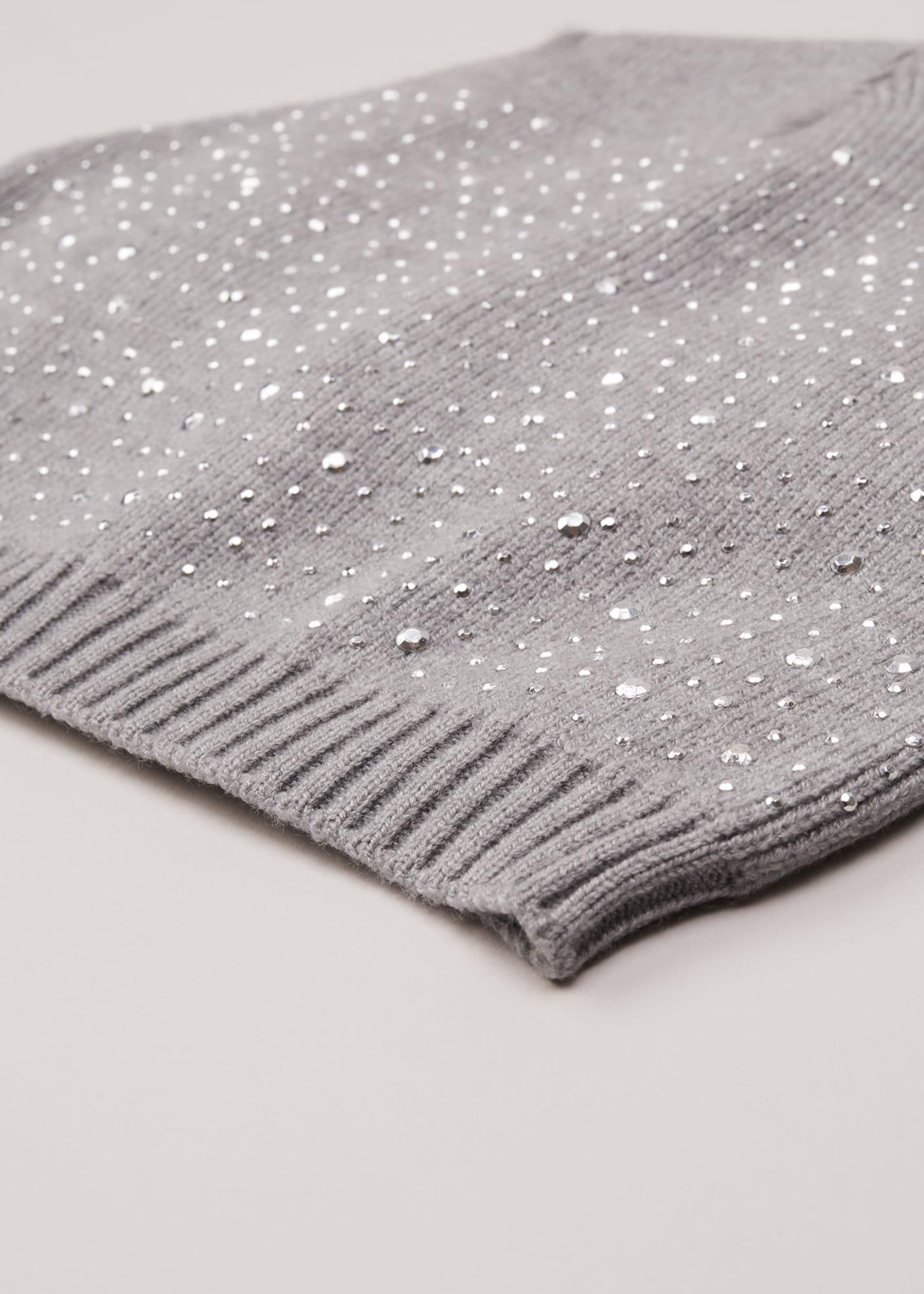 Grey Sparkly Beanie