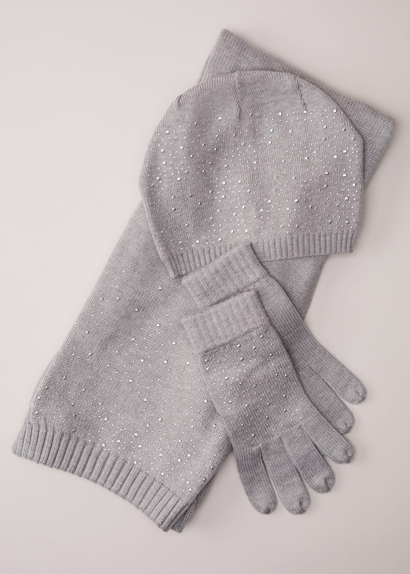 Grey Sparkly Beanie