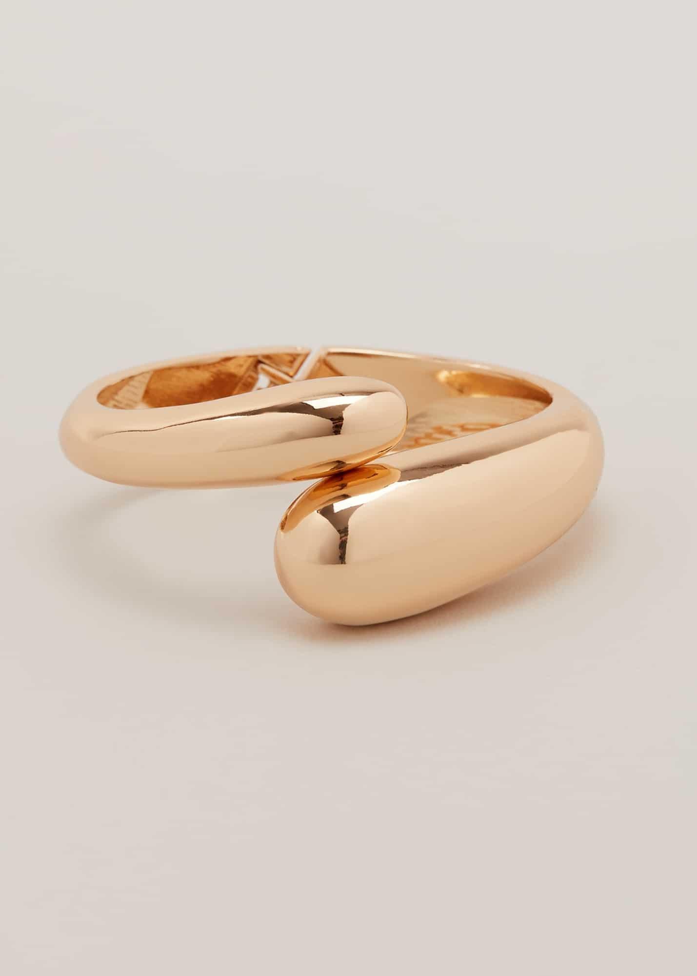 Curved Bangle Bracelet