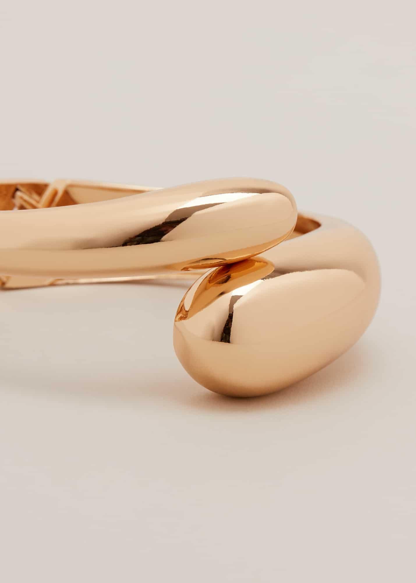 Curved Bangle Bracelet