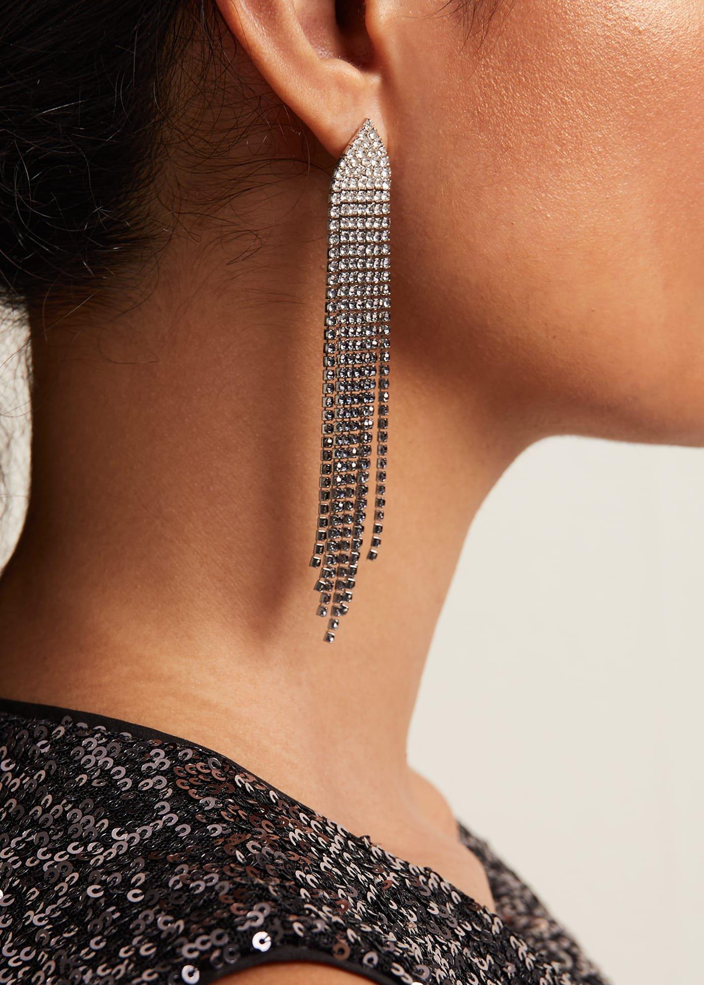 Sparkly Drop Earrings