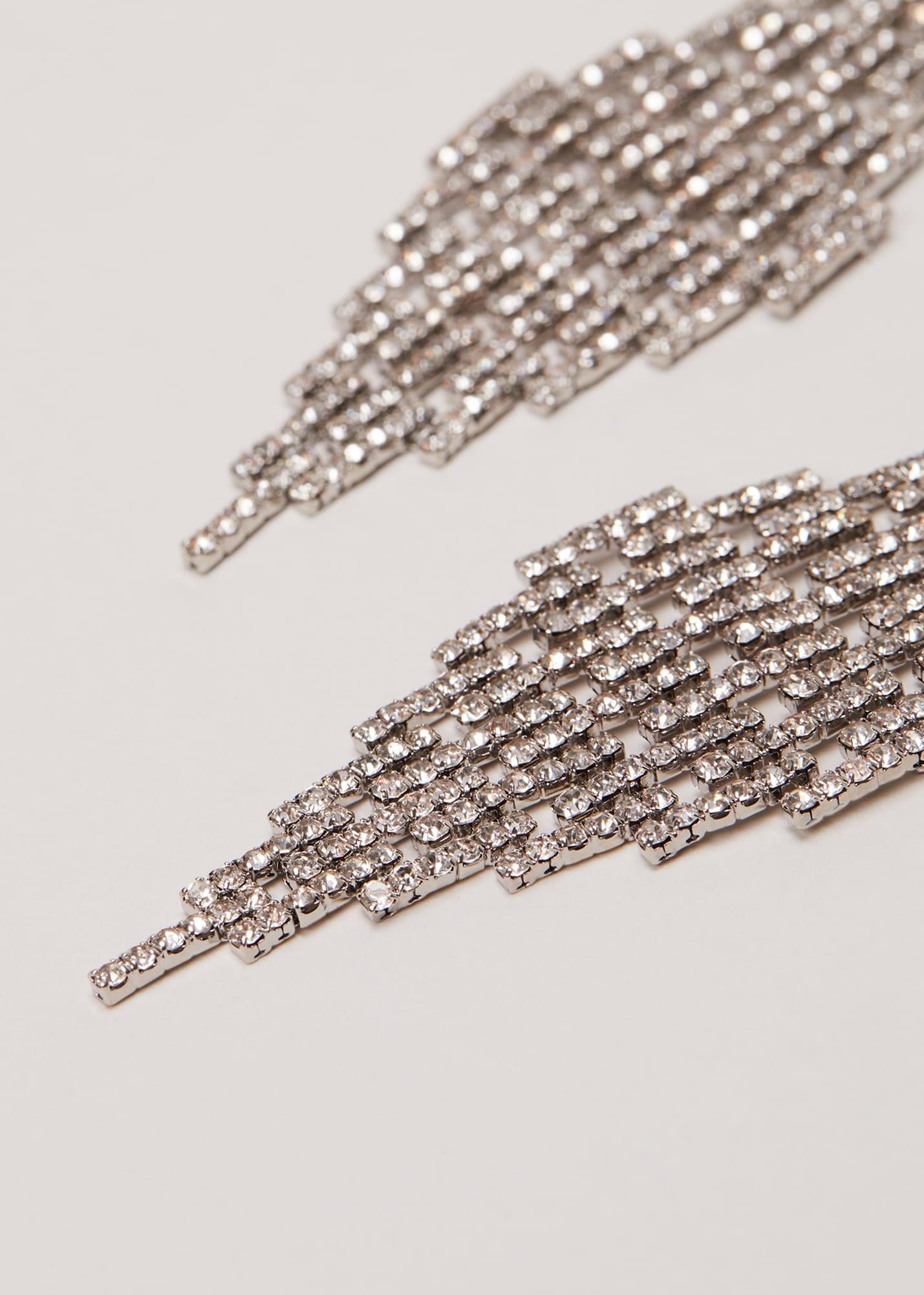 Oversized Stone Drop Earrings