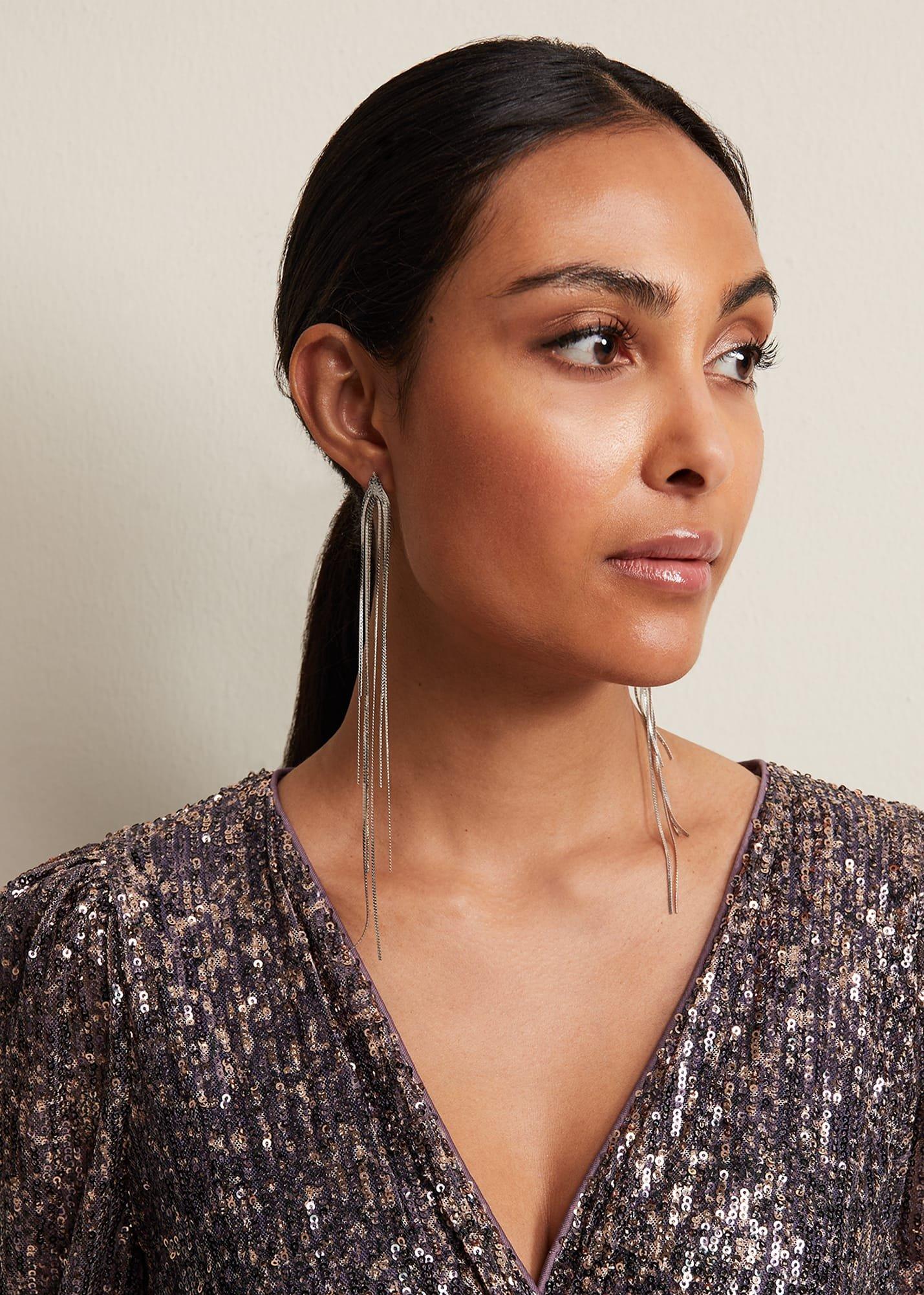 Long Chain Earrings