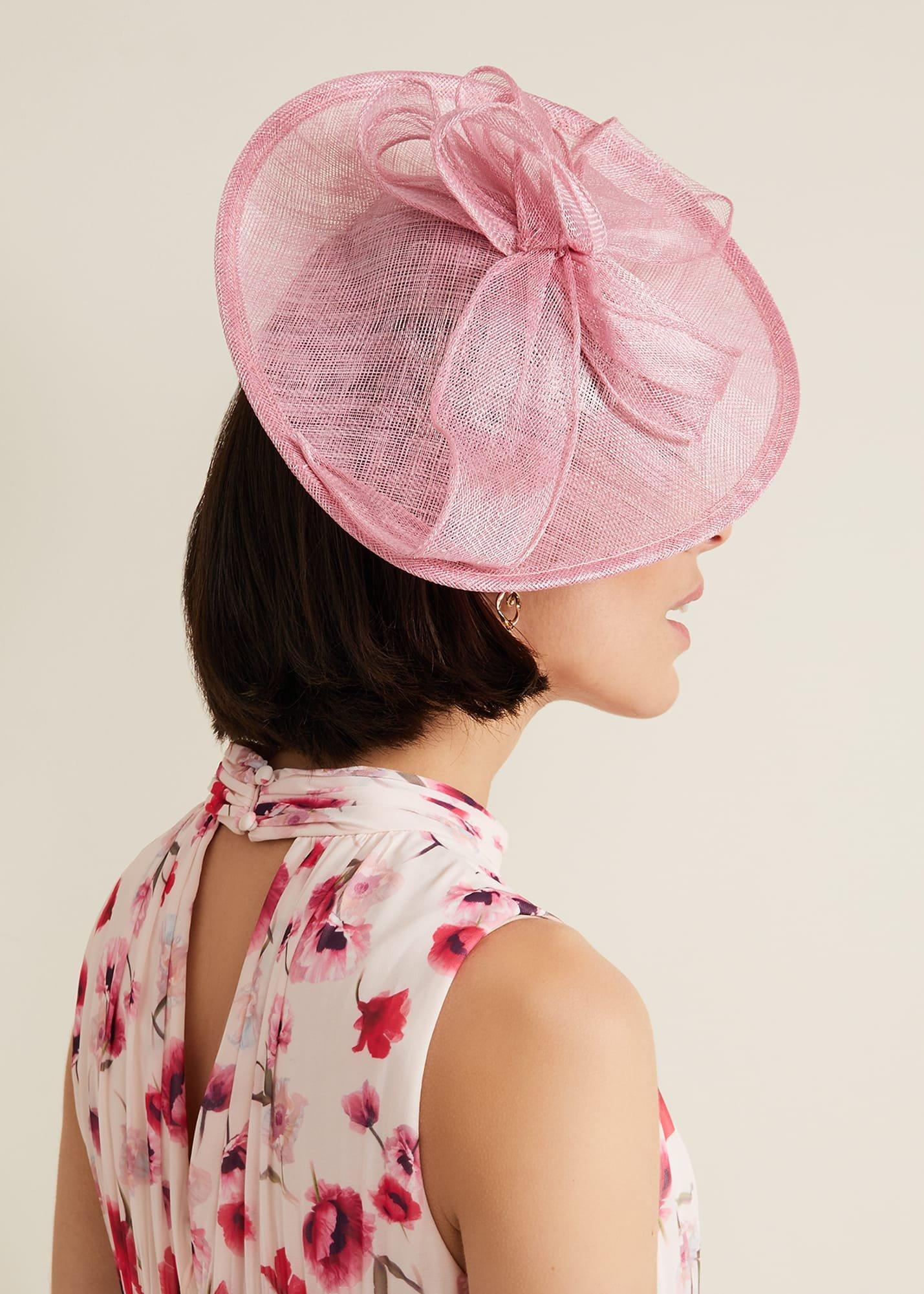Bow Detail Oval Fascinator