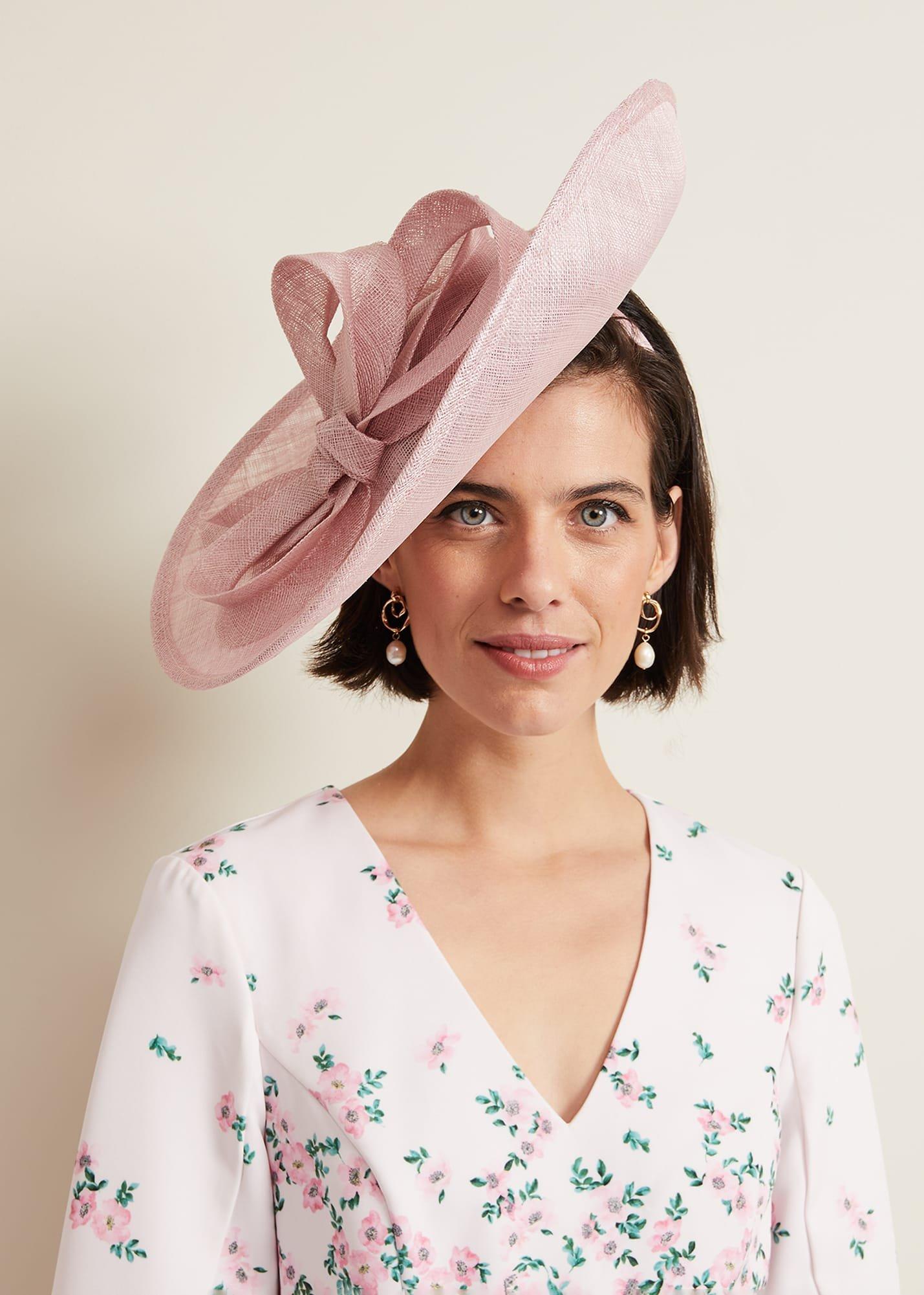 Bow Detail Statement Disc Fascinator