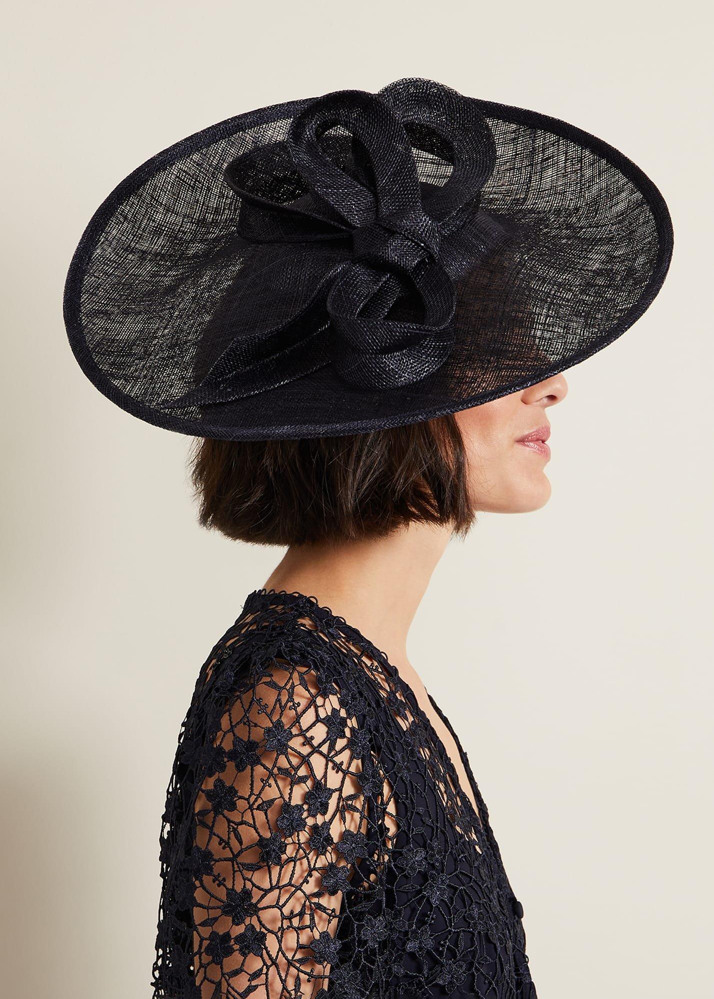 Bow Detail Statement Disc Fascinator