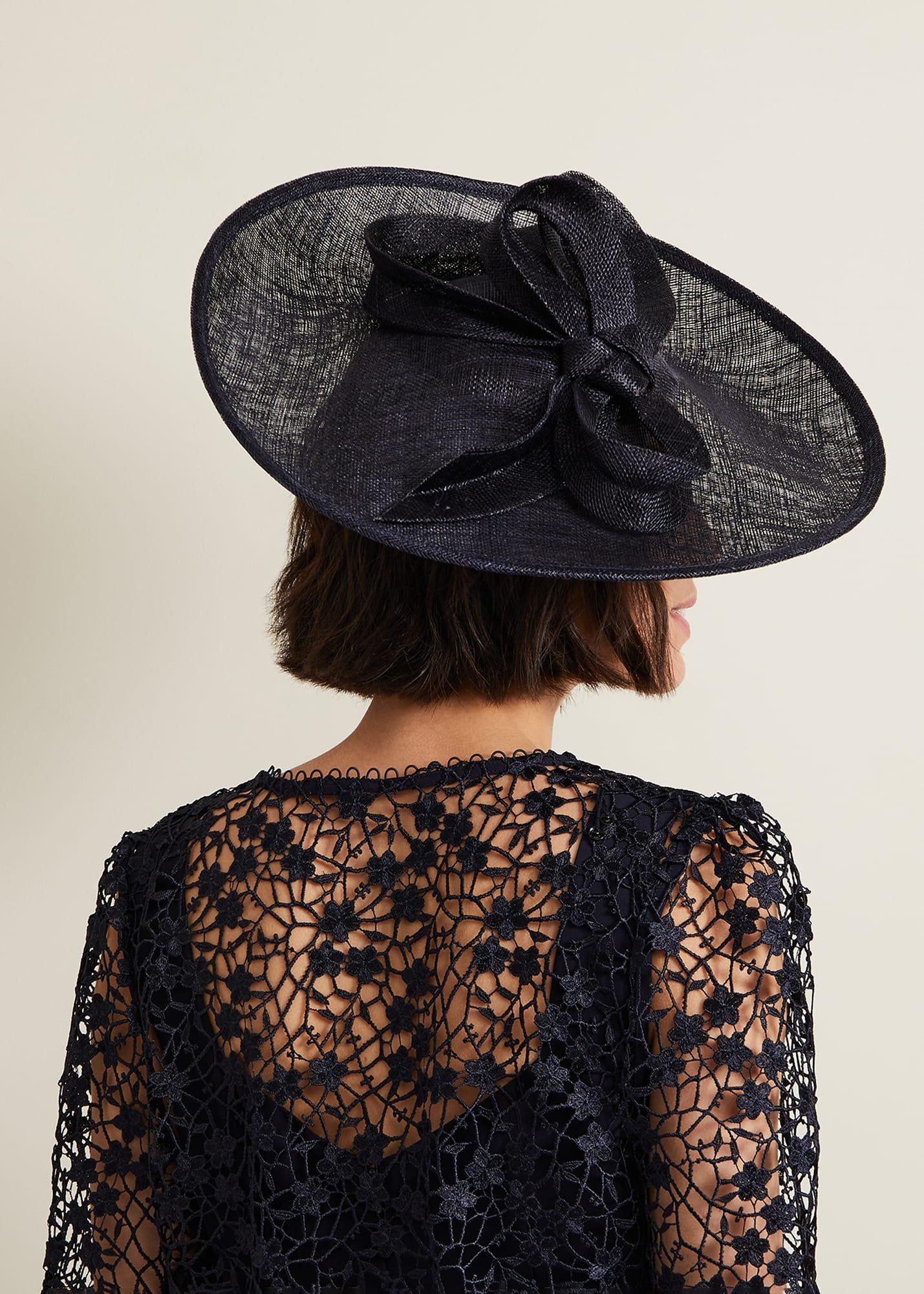 Bow Detail Statement Disc Fascinator