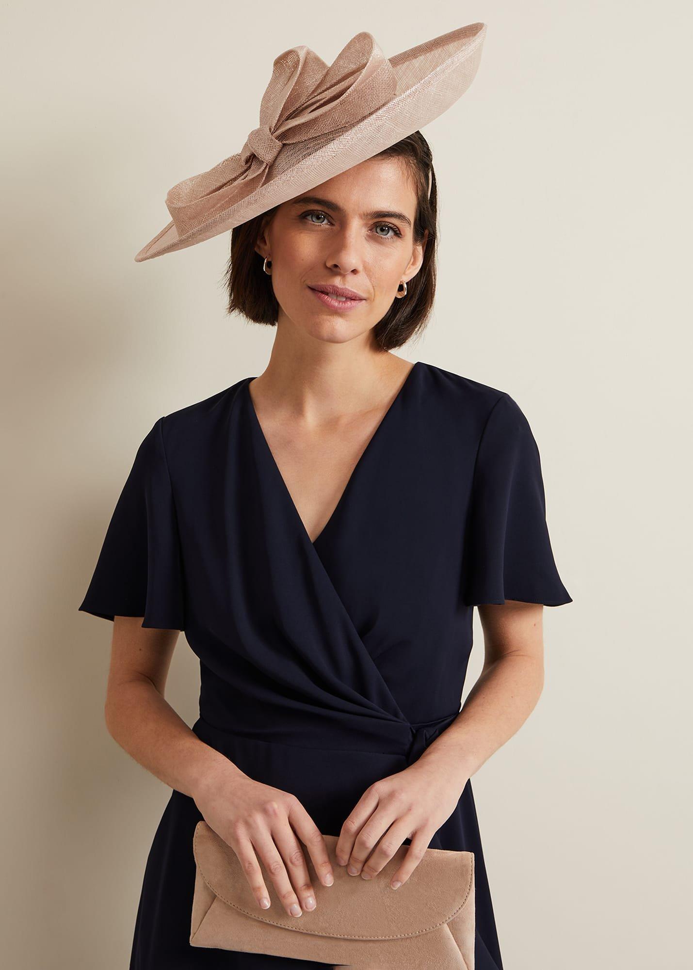 Bow Detail Statement Disc Fascinator