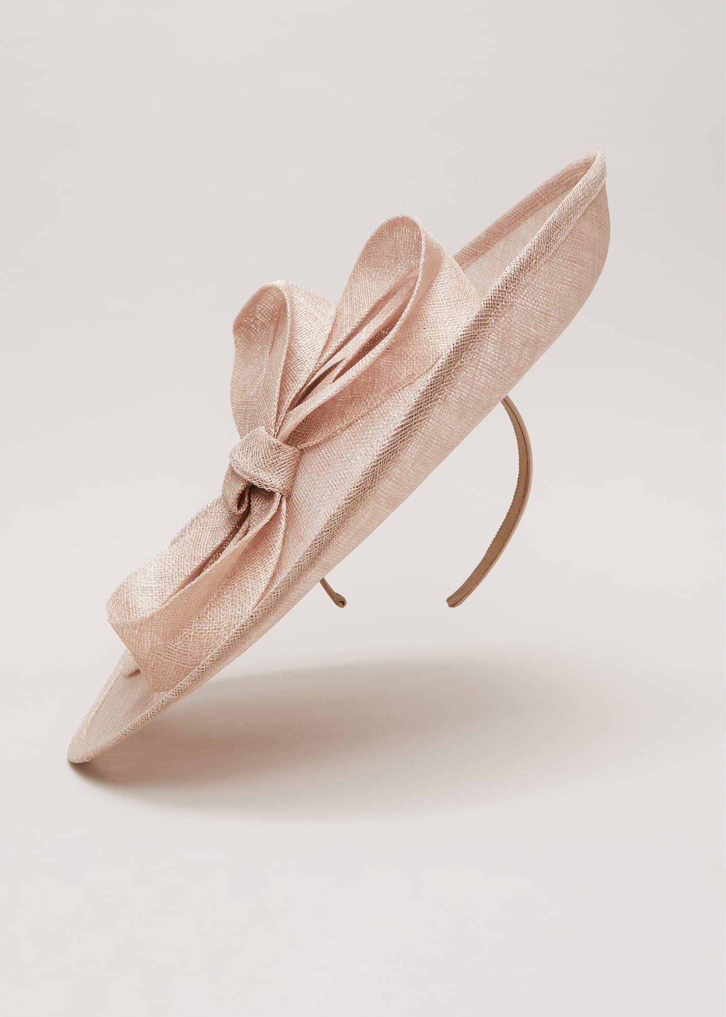 Bow Detail Statement Disc Fascinator