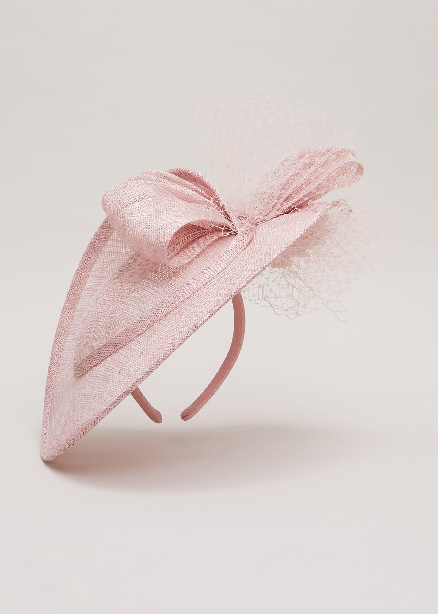 Bow Twist Back Disc Fascinator