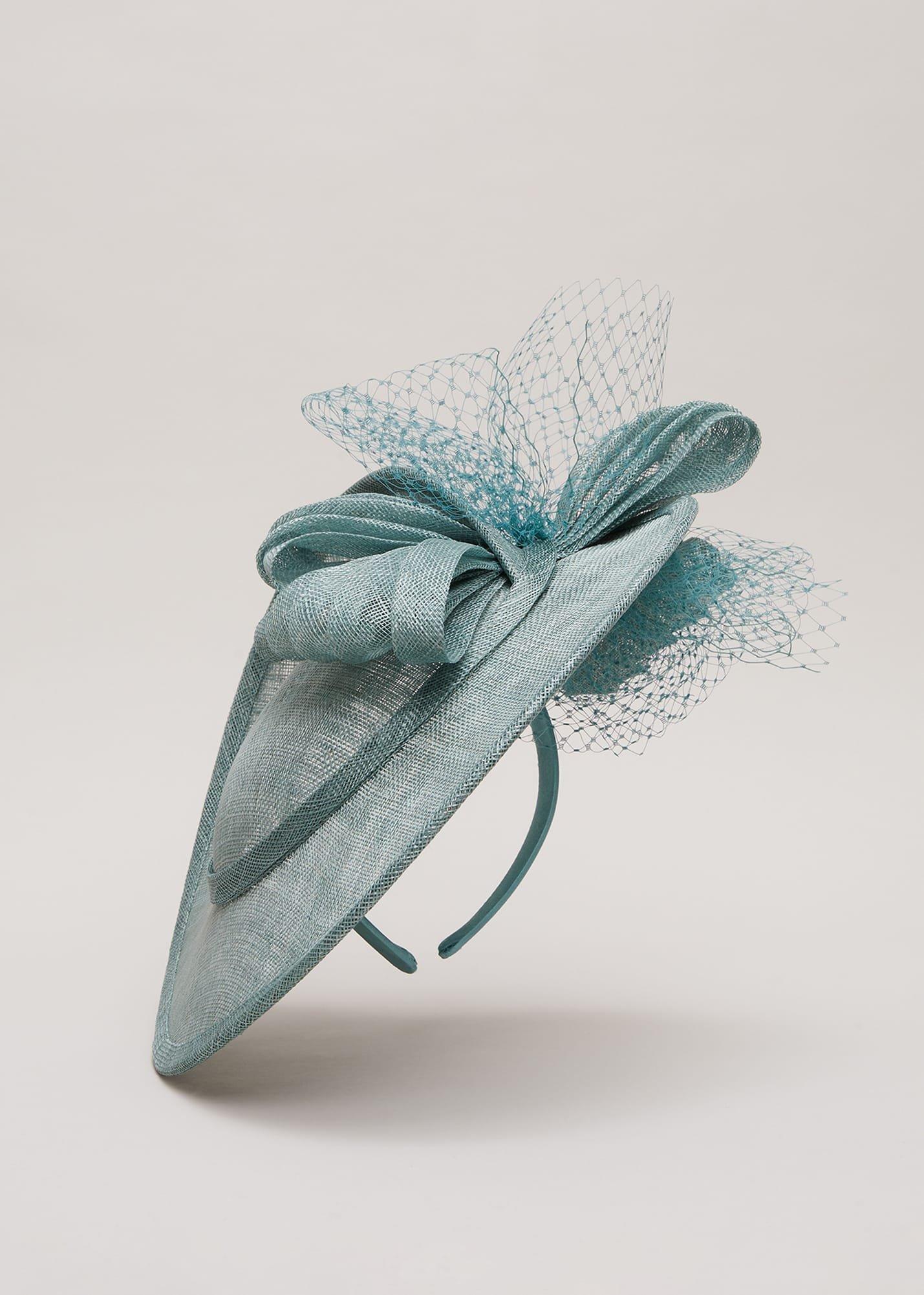 Bow Twist Back Disc Fascinator