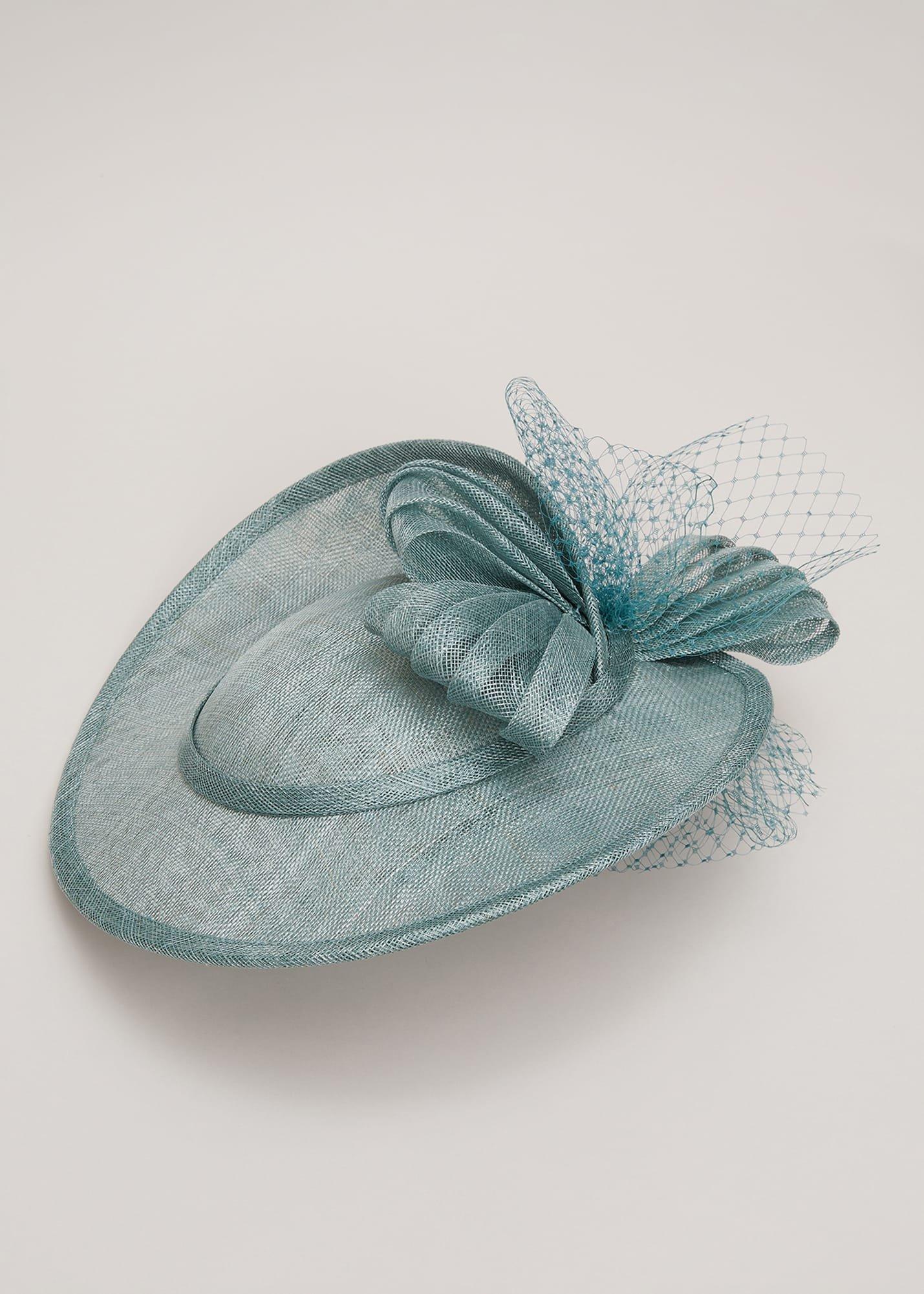 Bow Twist Back Disc Fascinator