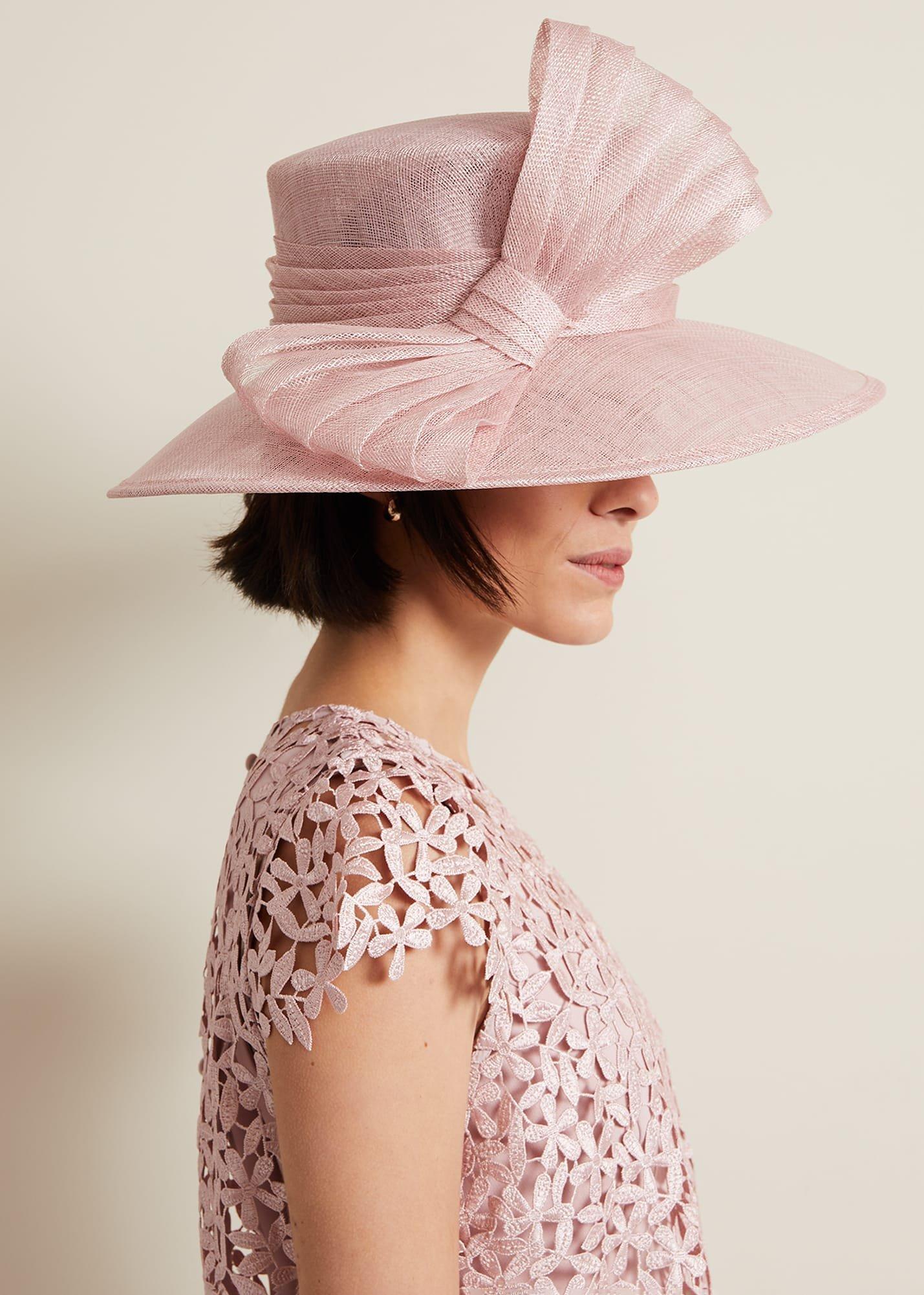 Pleat Bow Hat