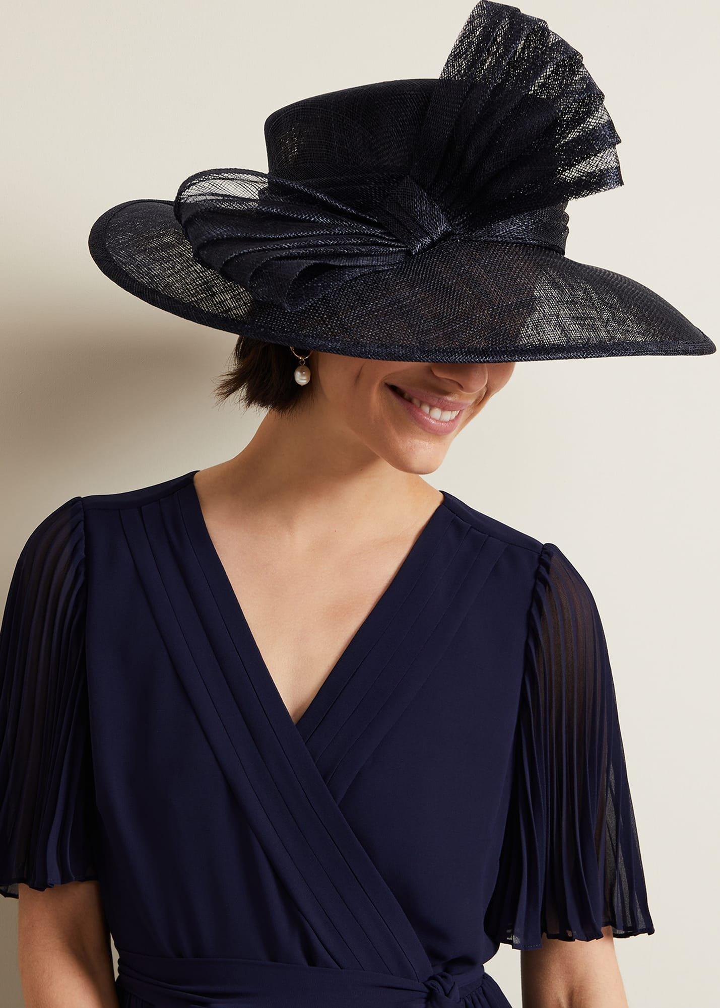 Pleat Bow Hat