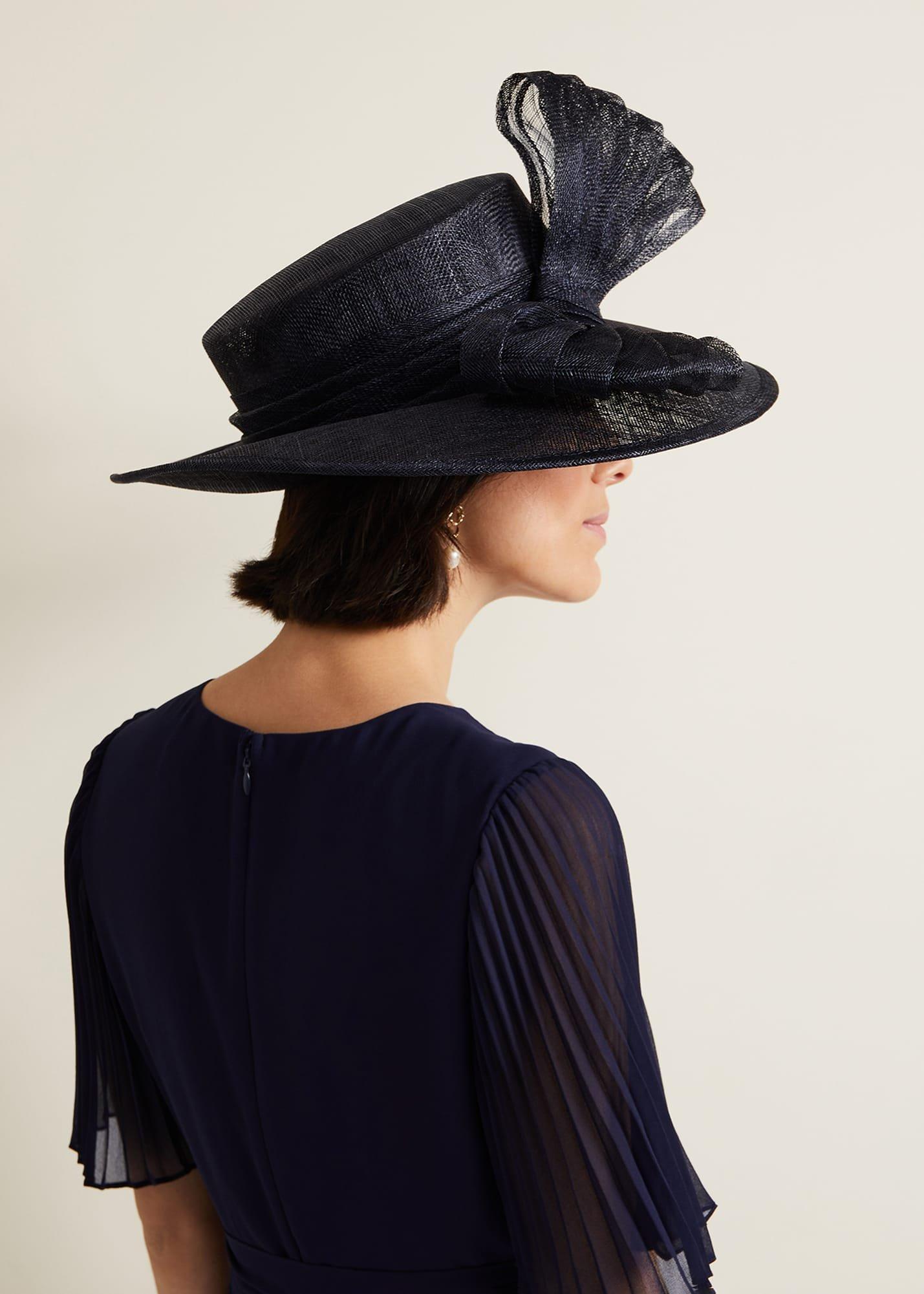 Pleat Bow Hat