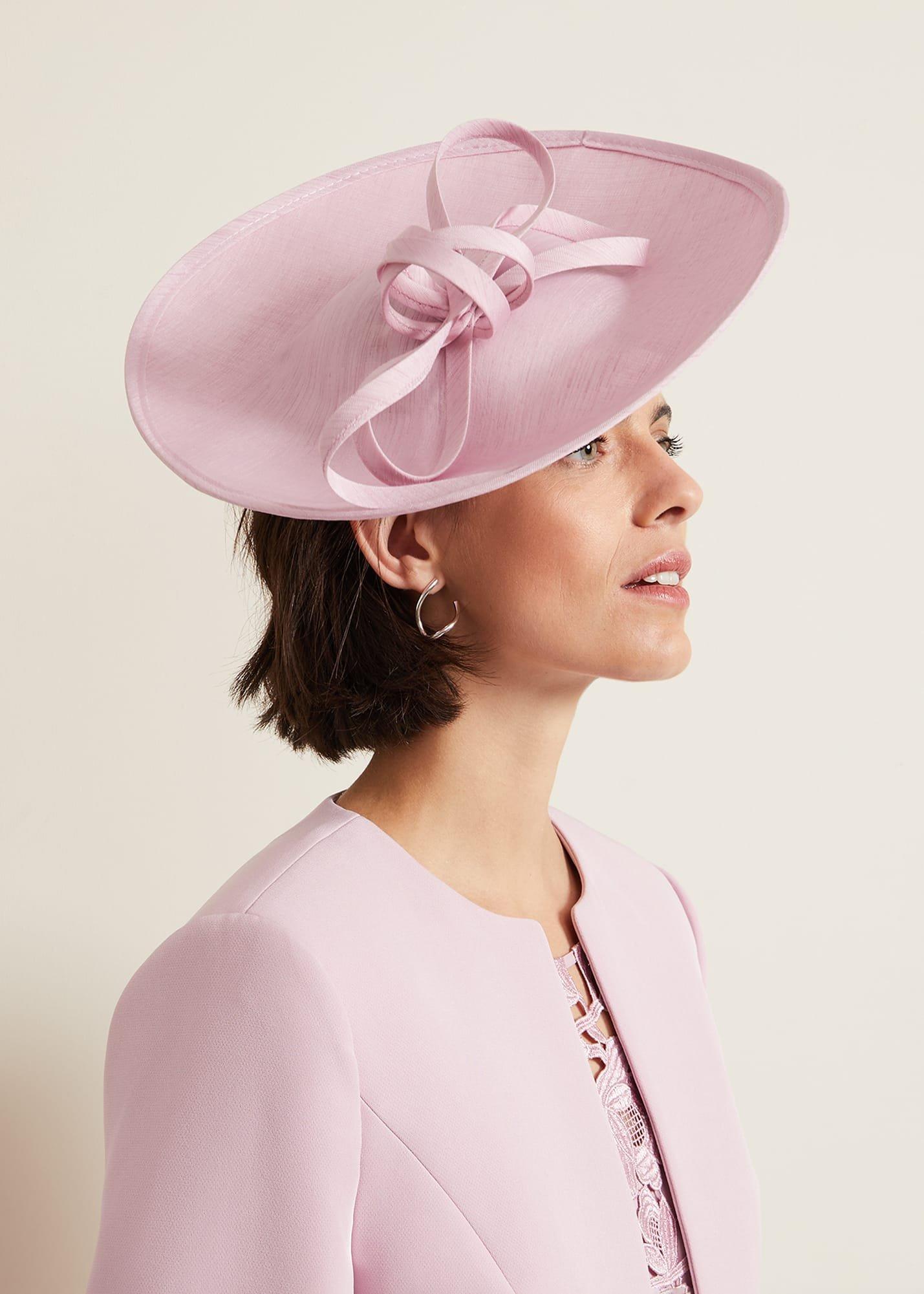 Shantung Bow Disc Fascinator