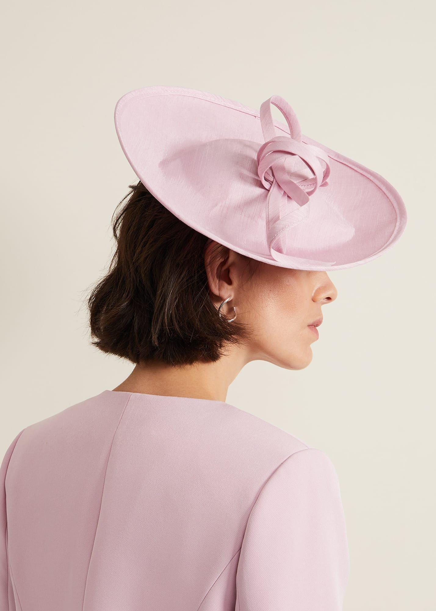 Shantung Bow Disc Fascinator