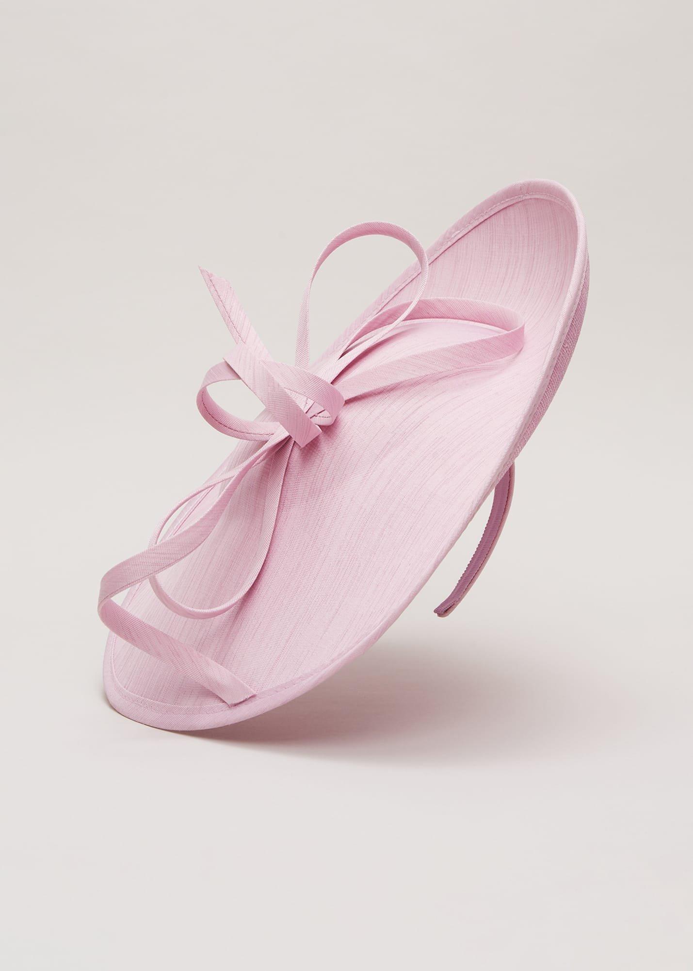 Shantung Bow Disc Fascinator