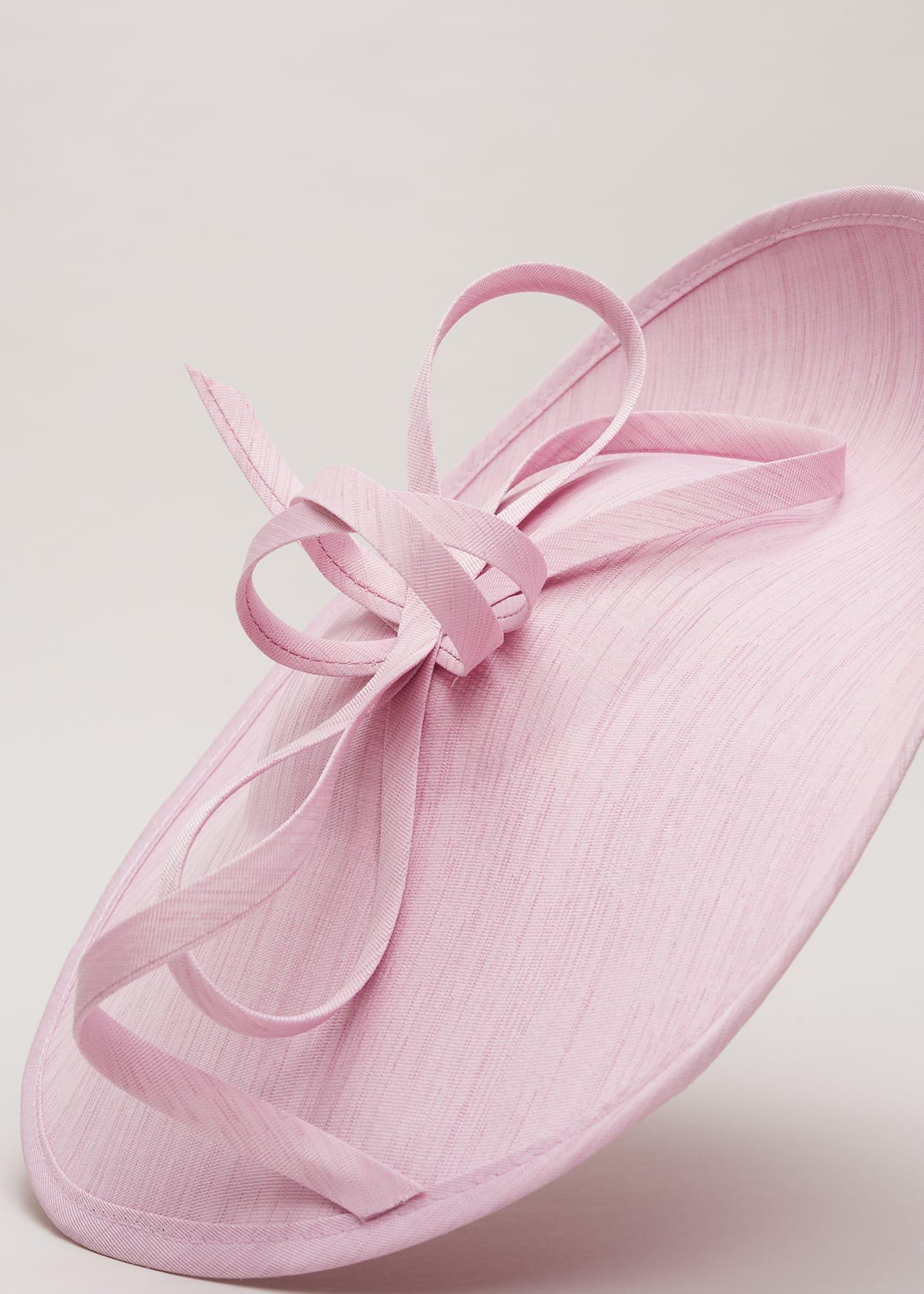 Shantung Bow Disc Fascinator