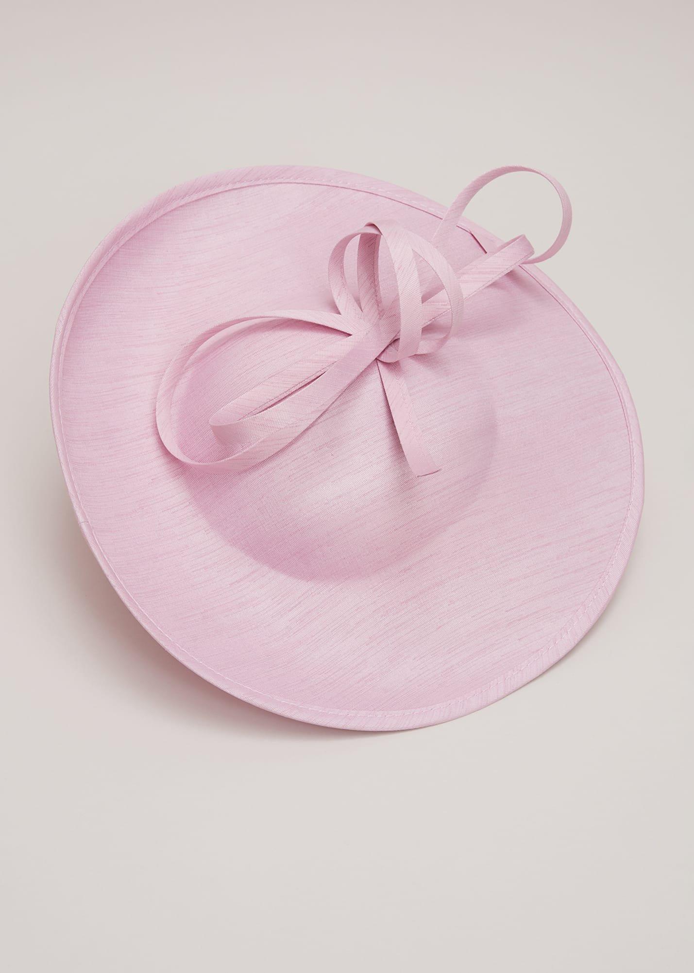 Shantung Bow Disc Fascinator