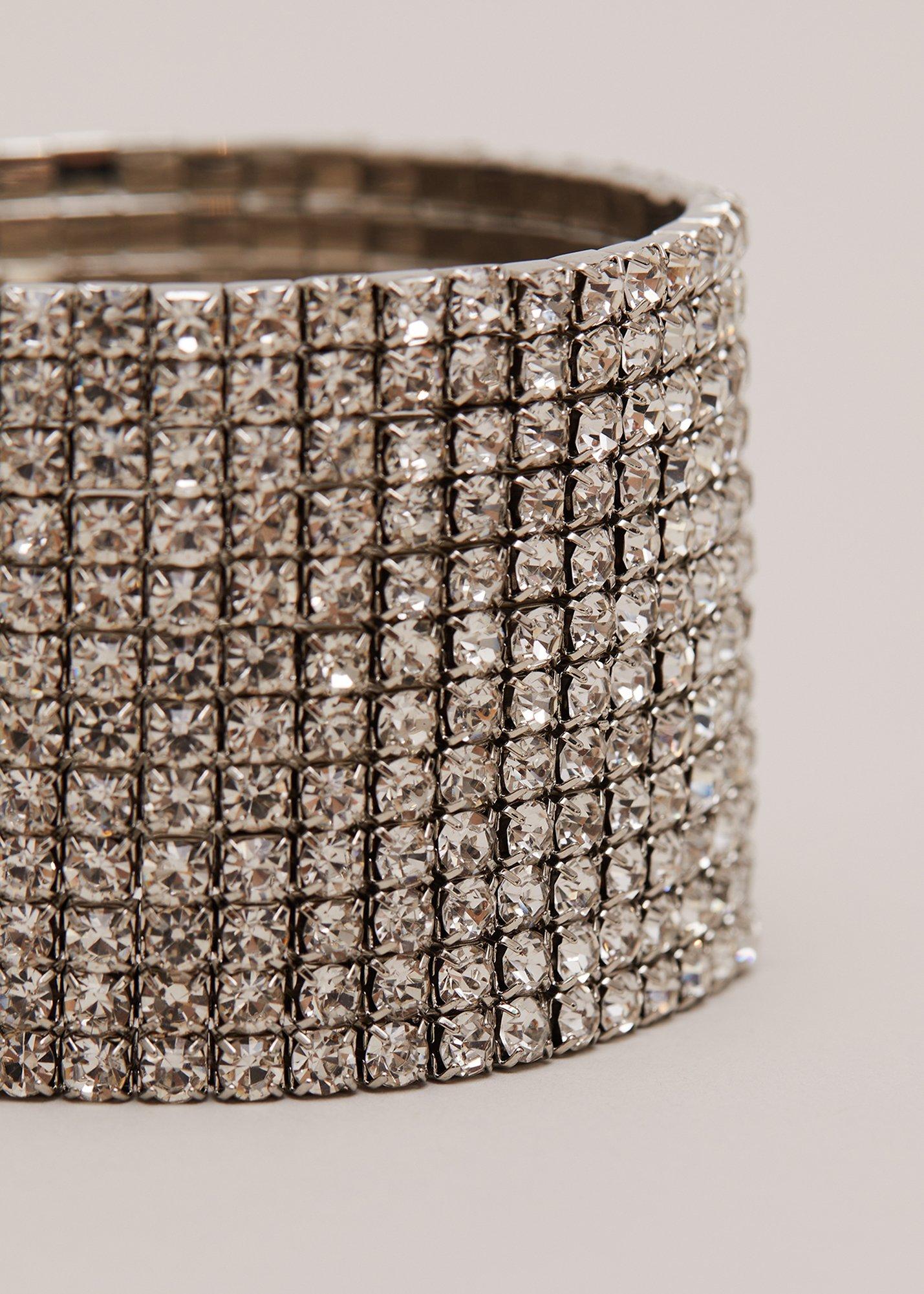 Wide Sparkle Bracelet