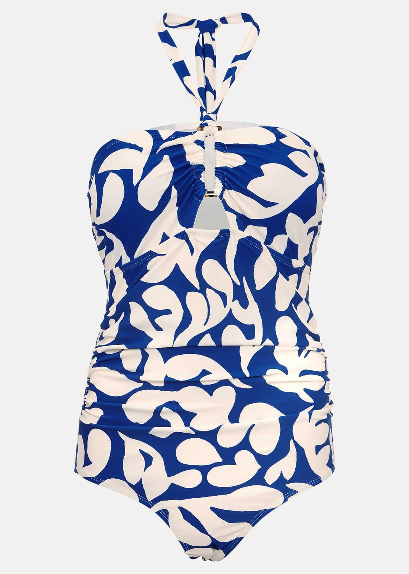 Halterneck Tie Swimsuit
