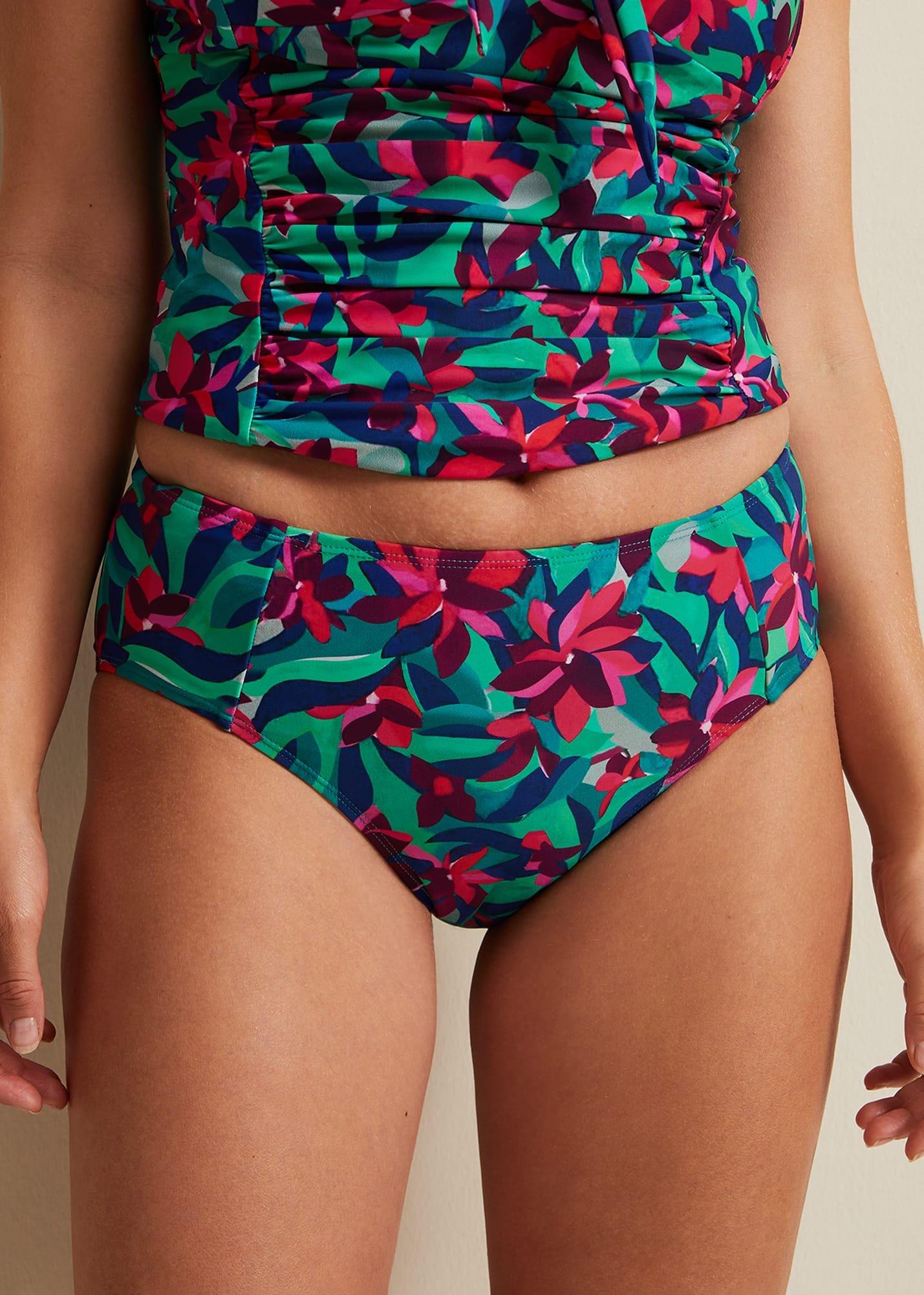 Jungle Print Tankini Top