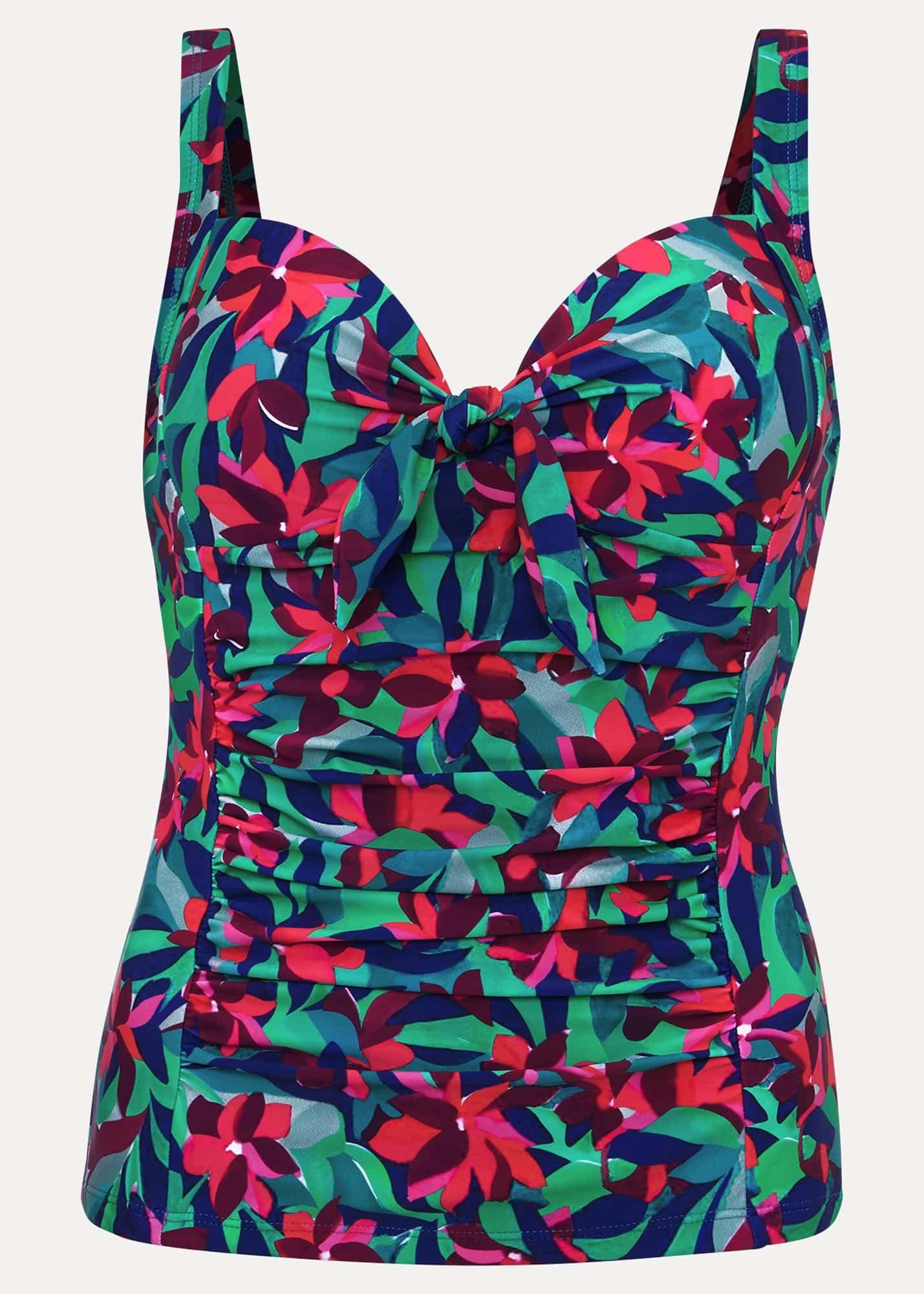 Jungle Print Tankini Top