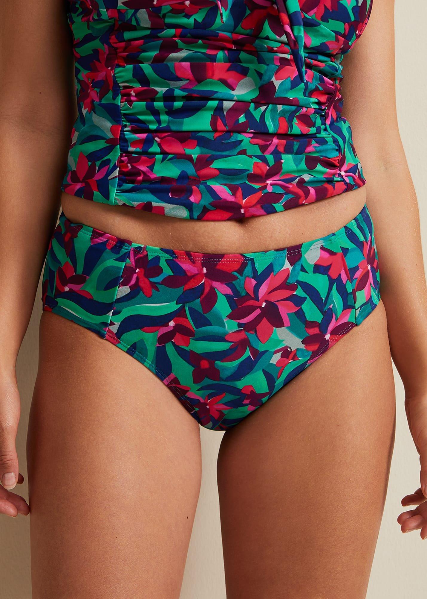 Jungle Print Tankini Bottom