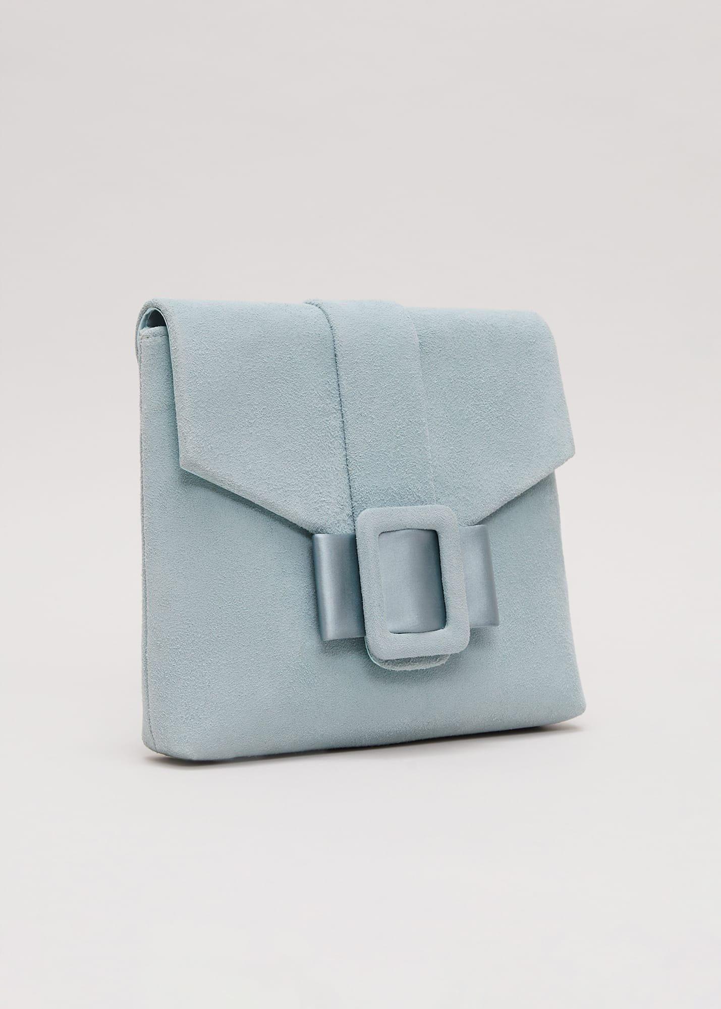 Buckle Front Clutch Bag