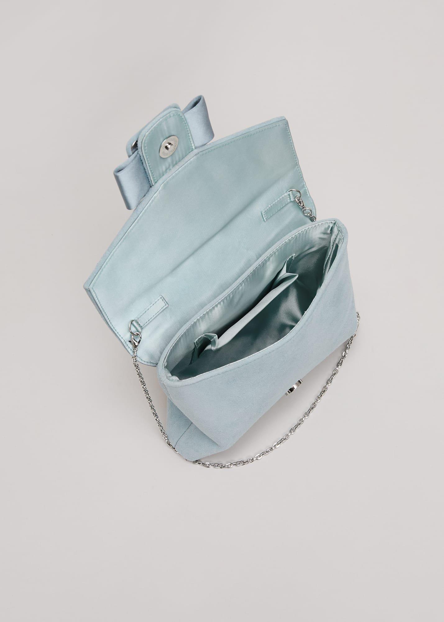 Buckle Front Clutch Bag