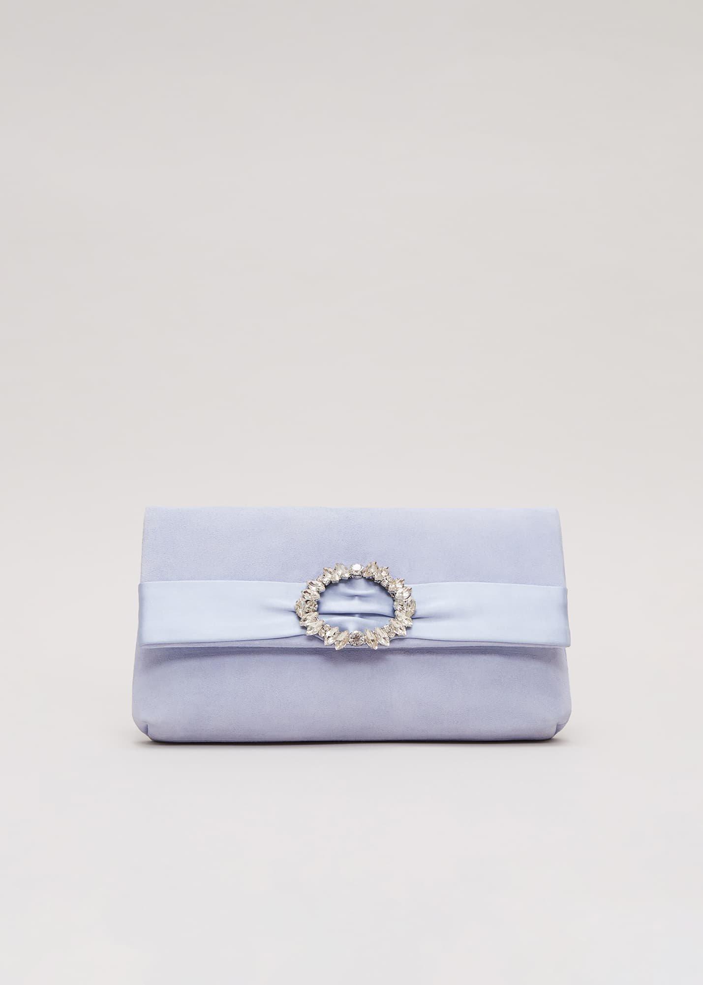 Embellished Slim Clutch Bag