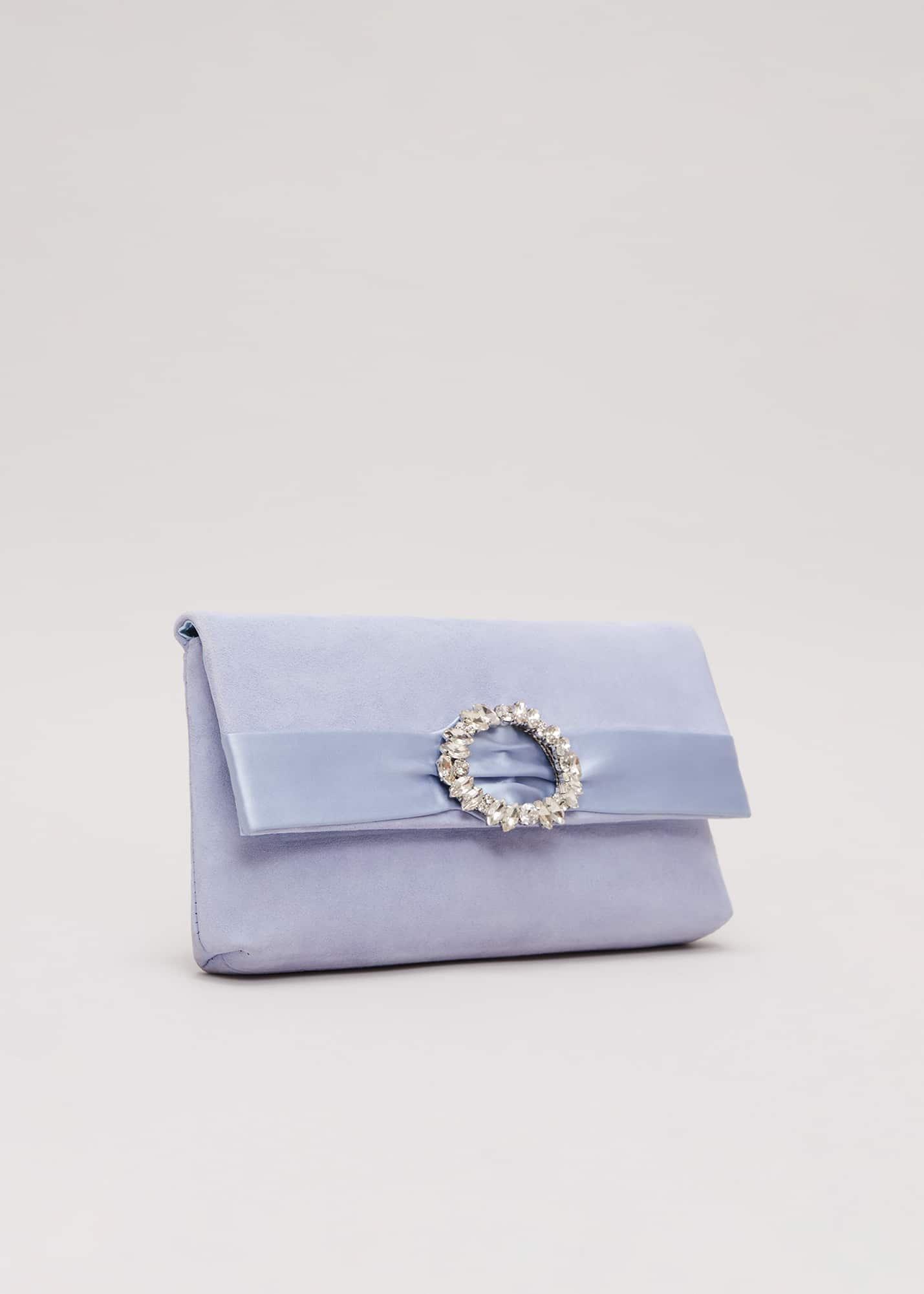 Embellished Slim Clutch Bag