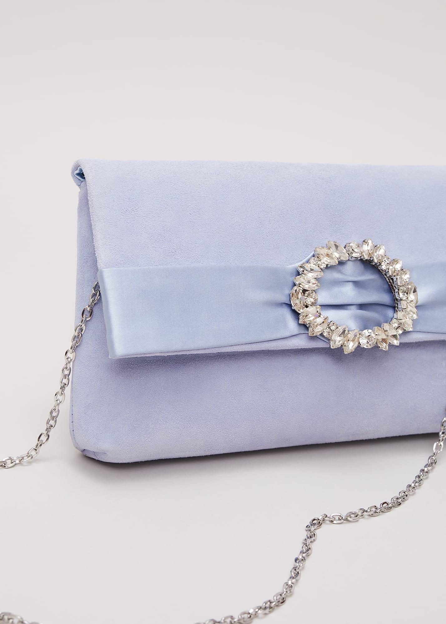 Embellished Slim Clutch Bag