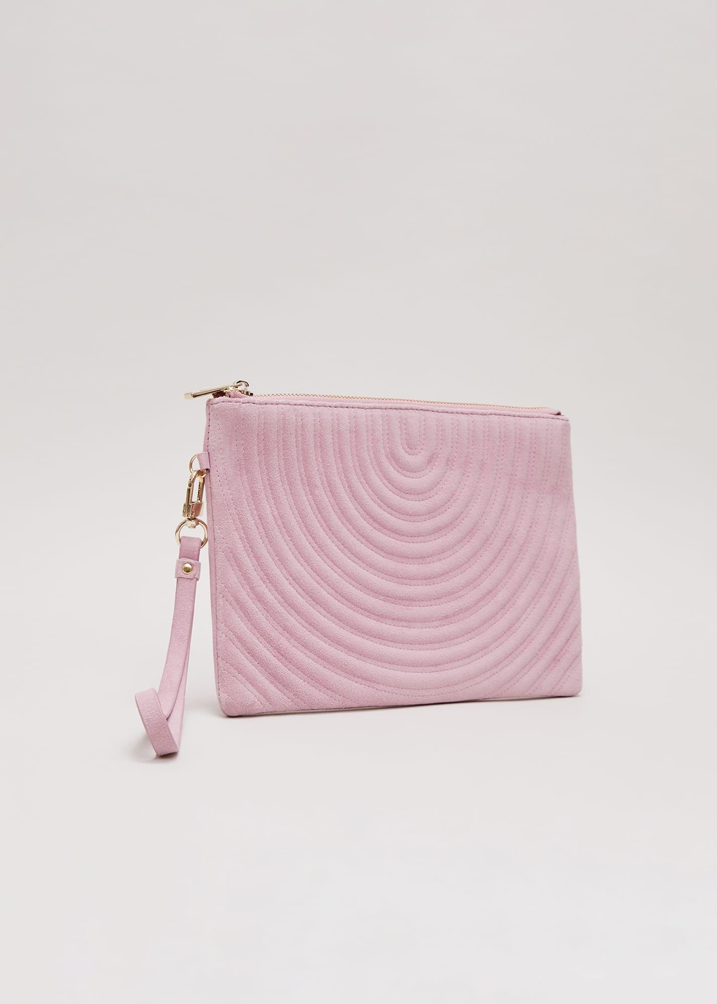 Stitch Detail Clutch Bag