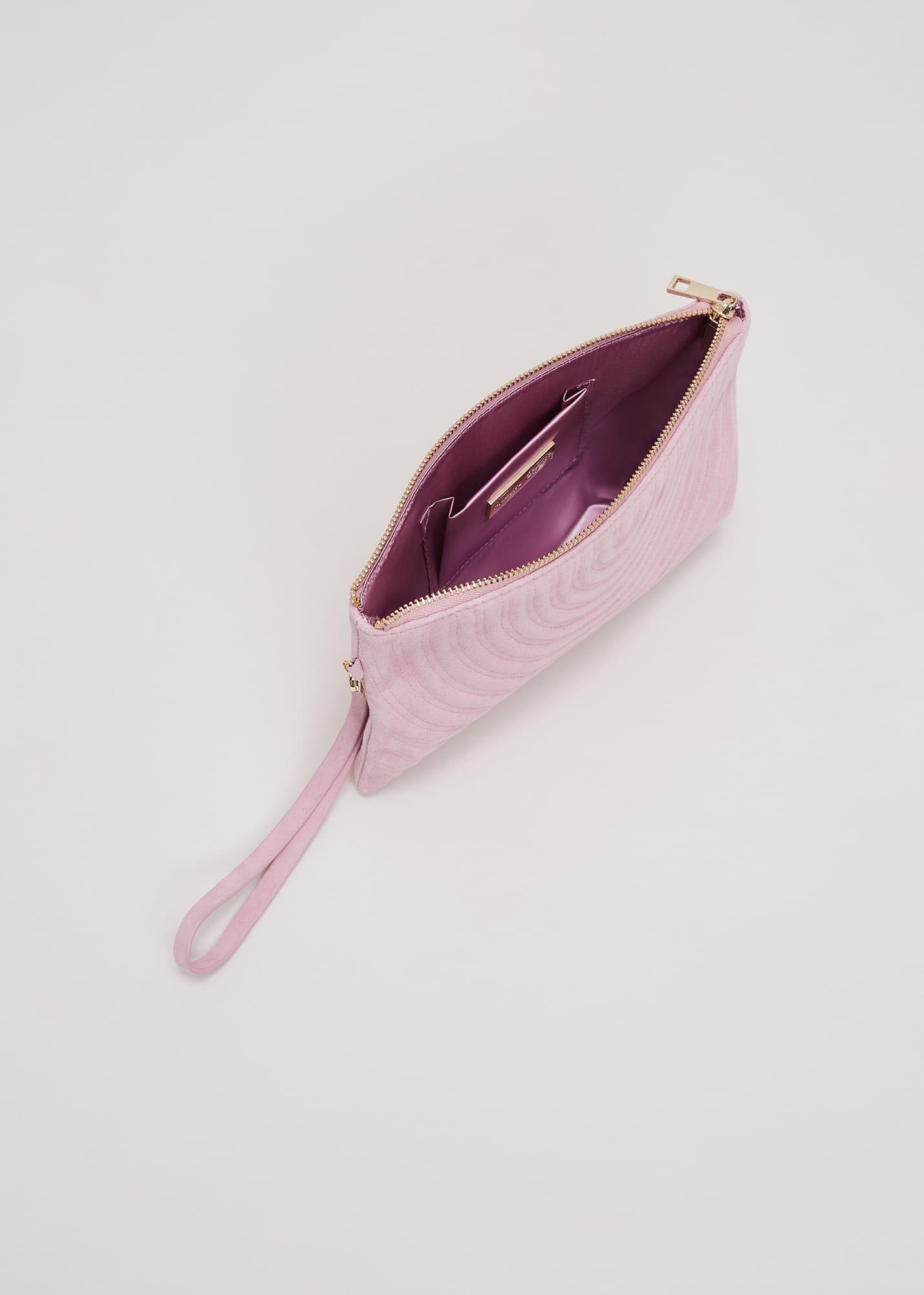 Stitch Detail Clutch Bag