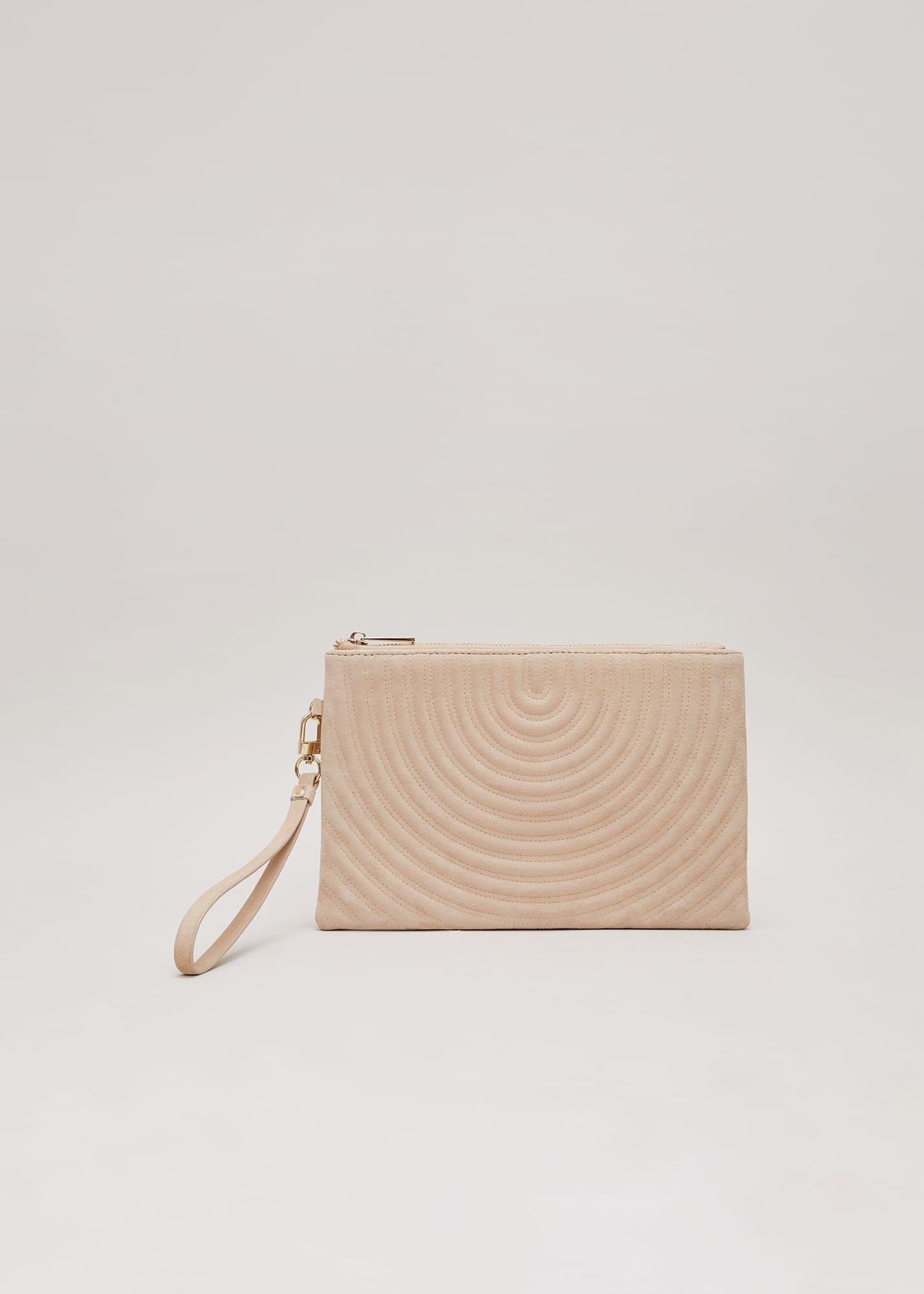 Stitch Detail Clutch Bag
