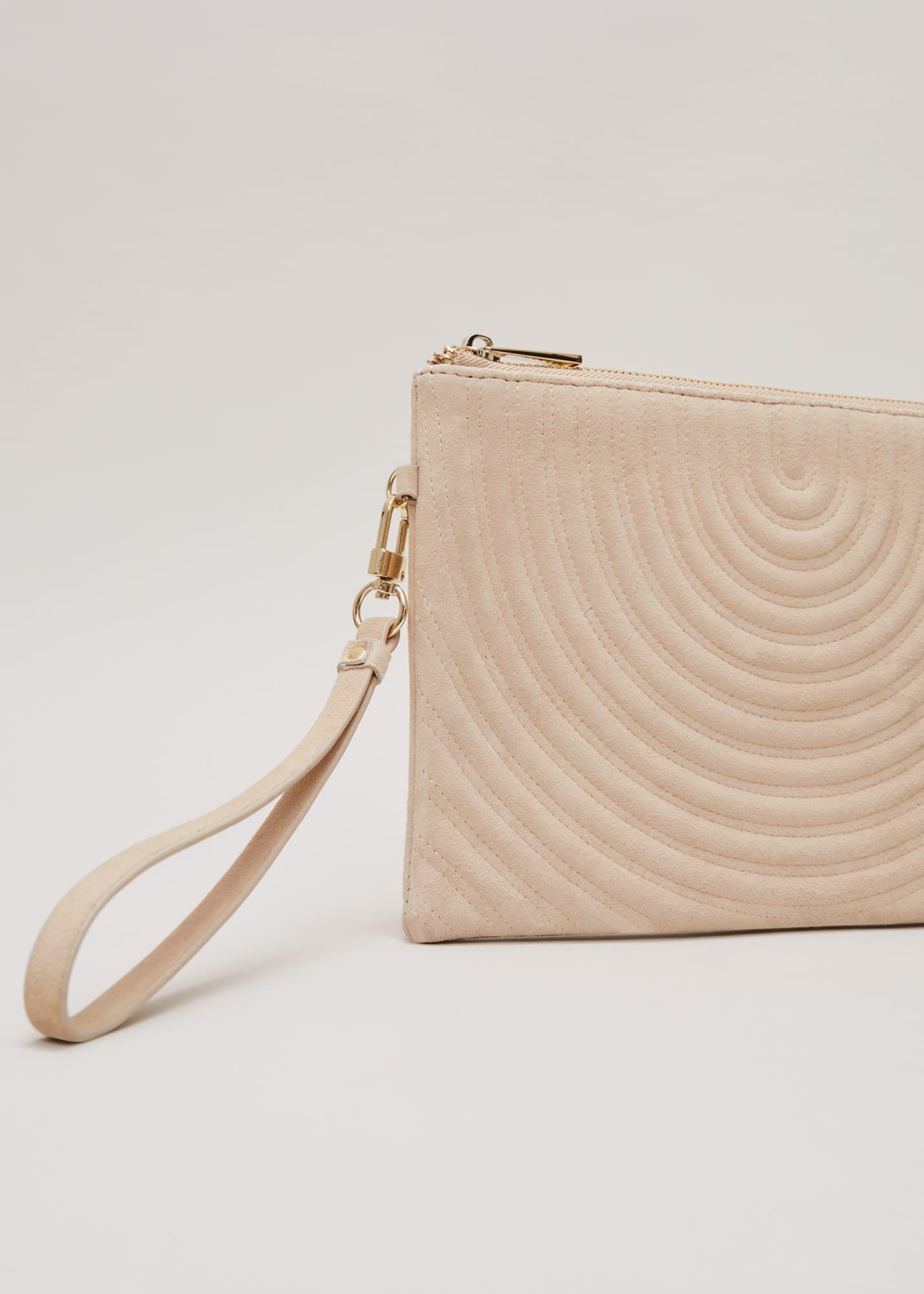 Stitch Detail Clutch Bag