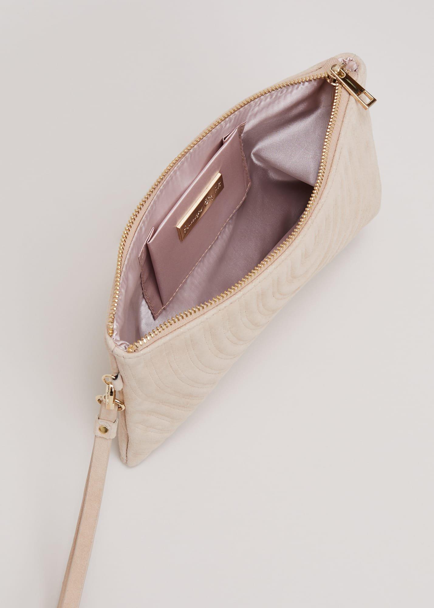 Stitch Detail Clutch Bag