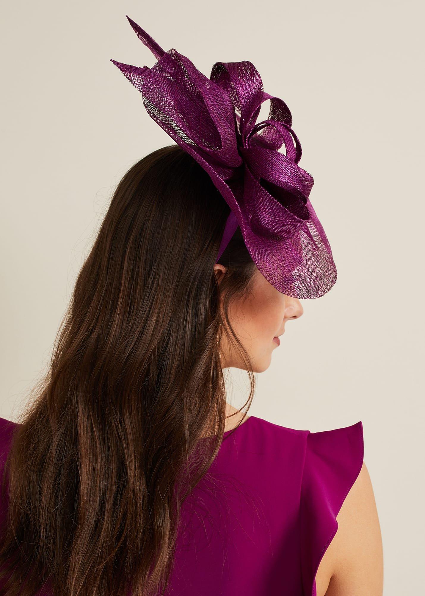 Freeform Bow Disc Fascinator