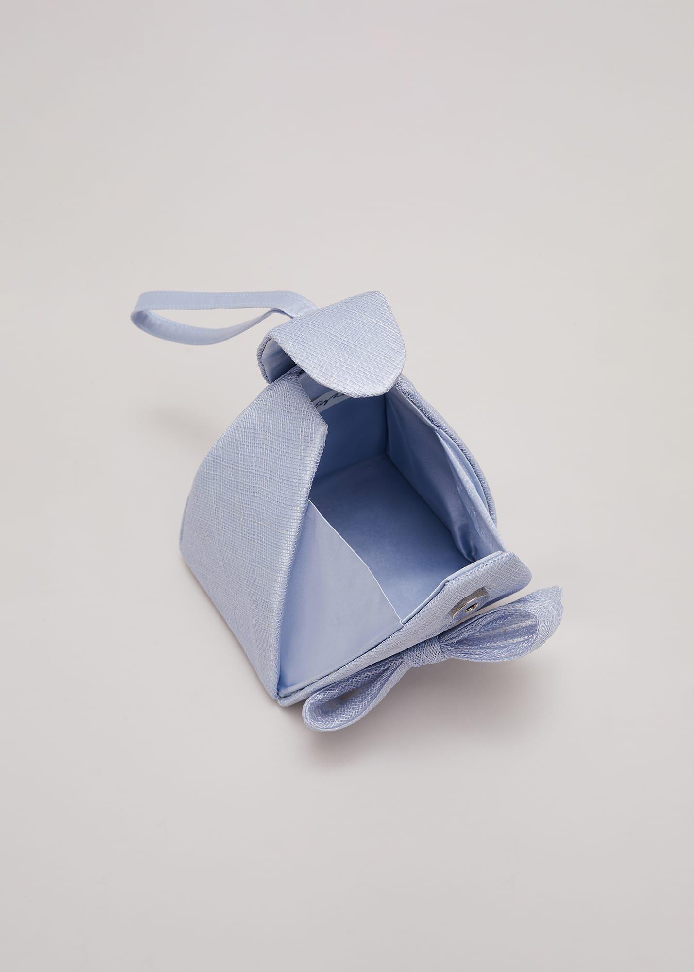 Bow Front Top Handle Bag