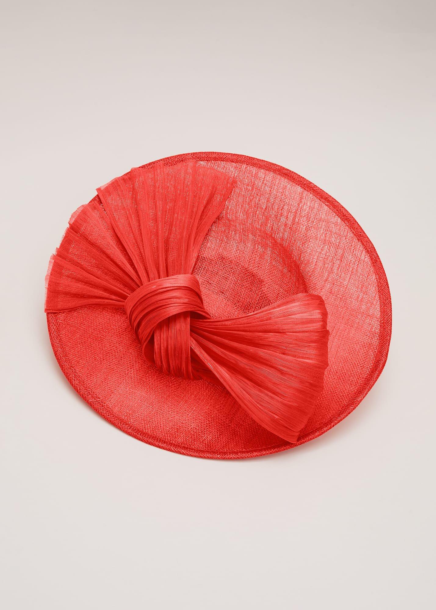 Silk Bow Midi Disc Fascinator