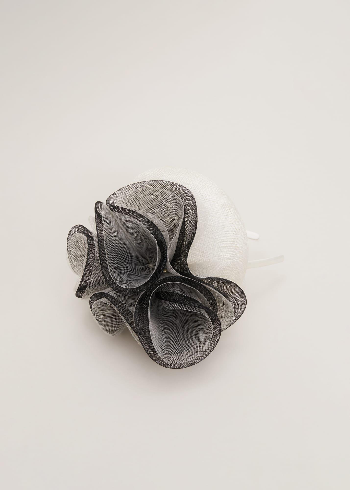 Ruffle Pillbox Fascinator