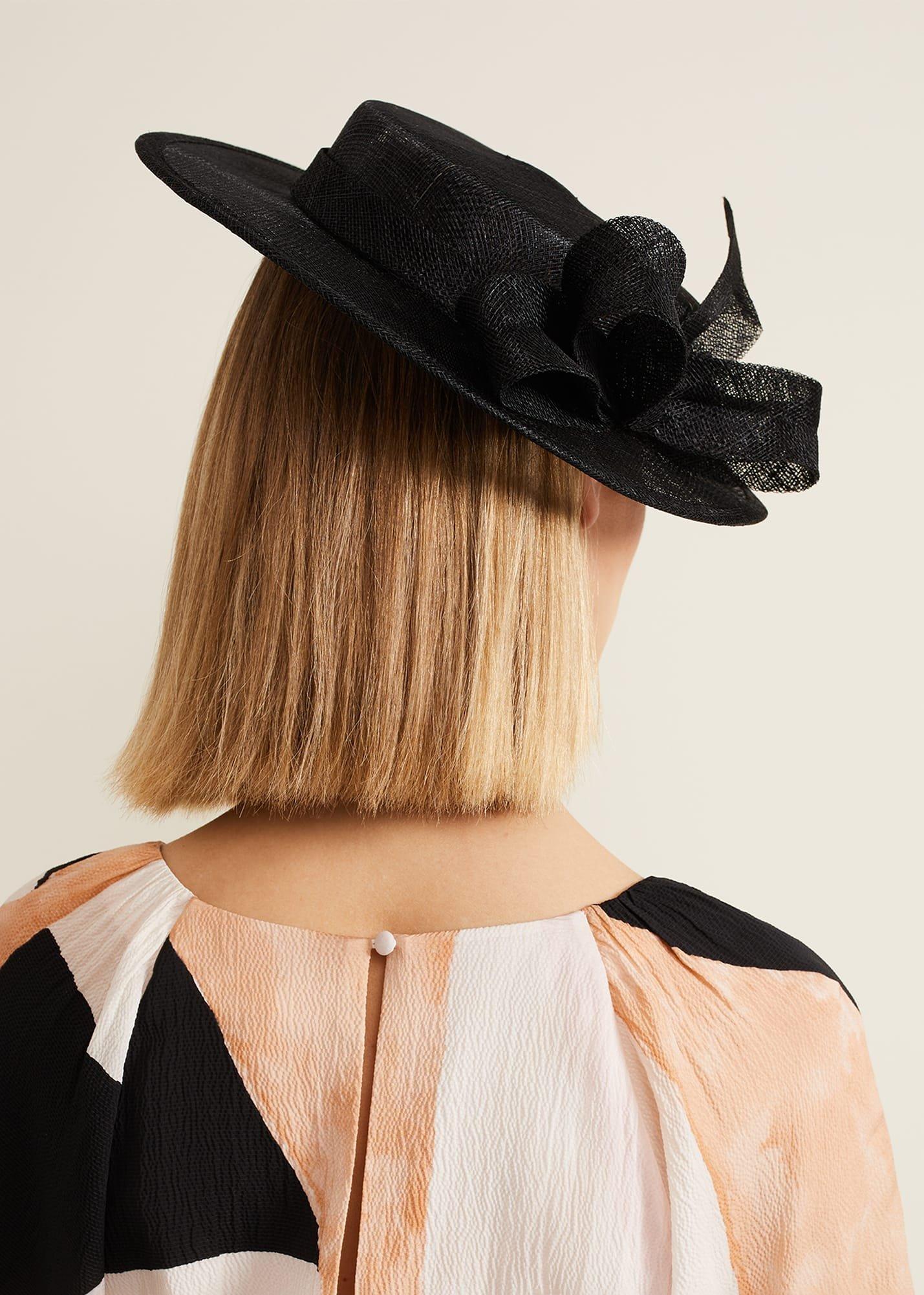 Mini Bow Boater Fascinator