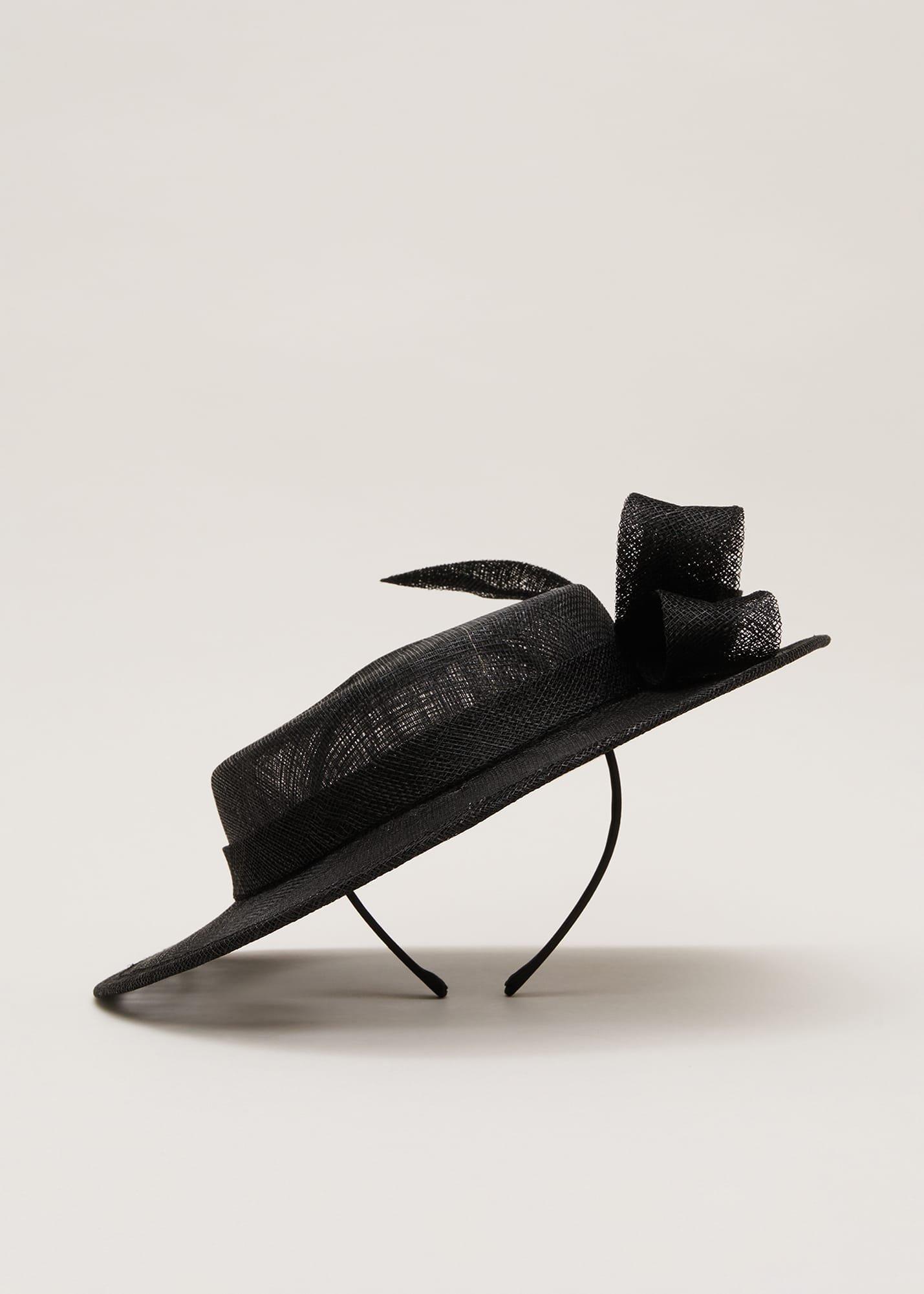 Mini Bow Boater Fascinator